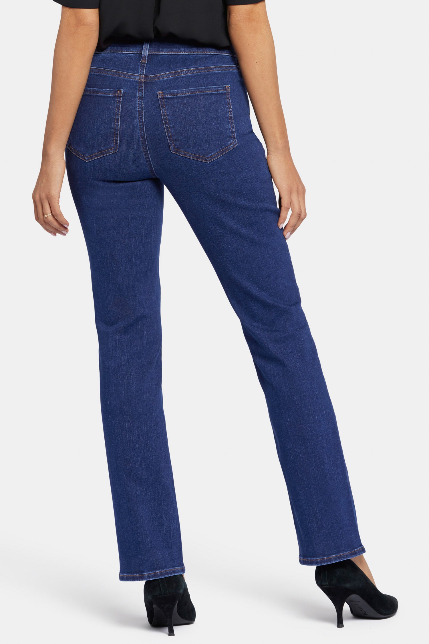 Ellison Straight Jeans for Women - High Waist Slim Fit Denim Pants - Comfortable Stretch Jeans for Casual Wear & Office Outfits