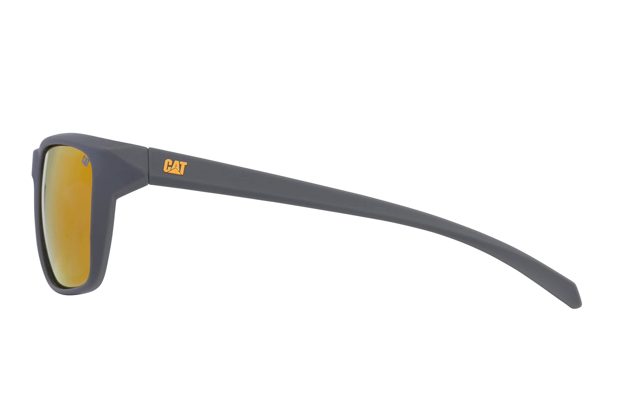 Caterpillar 8012 Polarized Square Sunglasses for Men - UV Protection, Anti-Glare, Lightweight & Durable - Perfect for Driving, Fishing, Hiking & Outdoor Activities