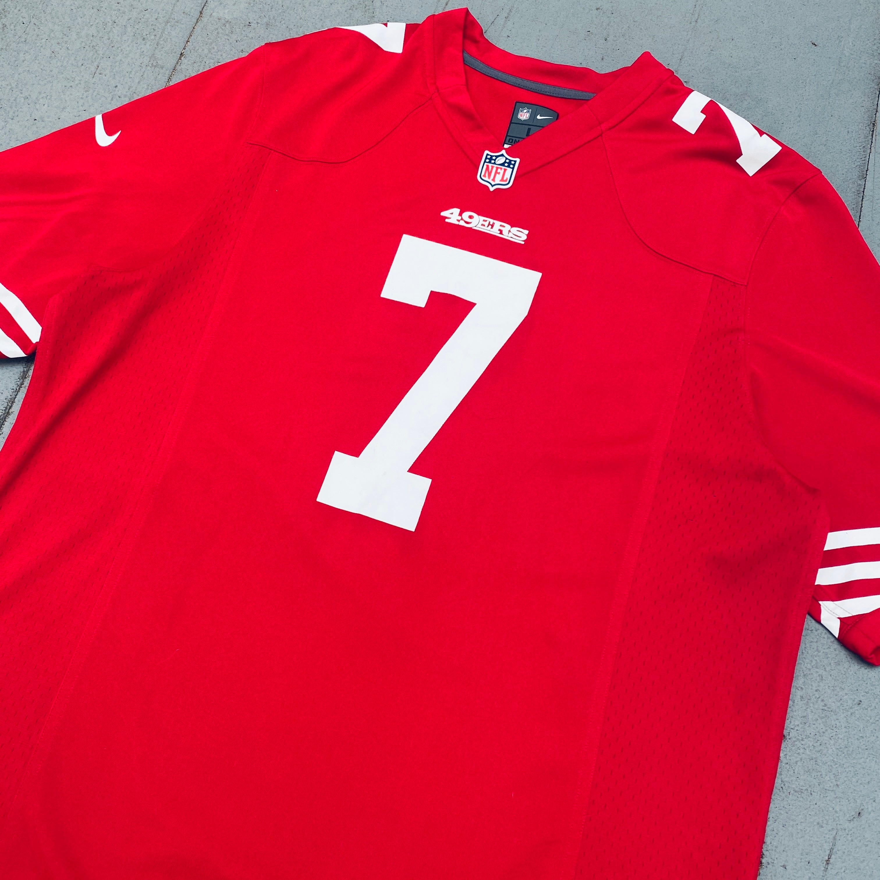 Colin Kaepernick San Francisco 49ers 2012-2013 NFL Jersey (Large) - Authentic Football Apparel for Fans & Game Day Outfits