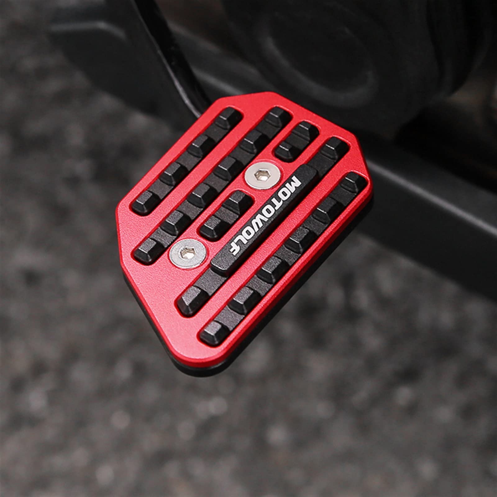 Honda CB500X CB400X 2019-2022 Motorcycle Rear Brake Pedal Extension - Black Foot Peg Pad Extender Upgrade Replacement Part for Improved Comfort & Control - Perfect for Long Rides & Off-Road Adventures