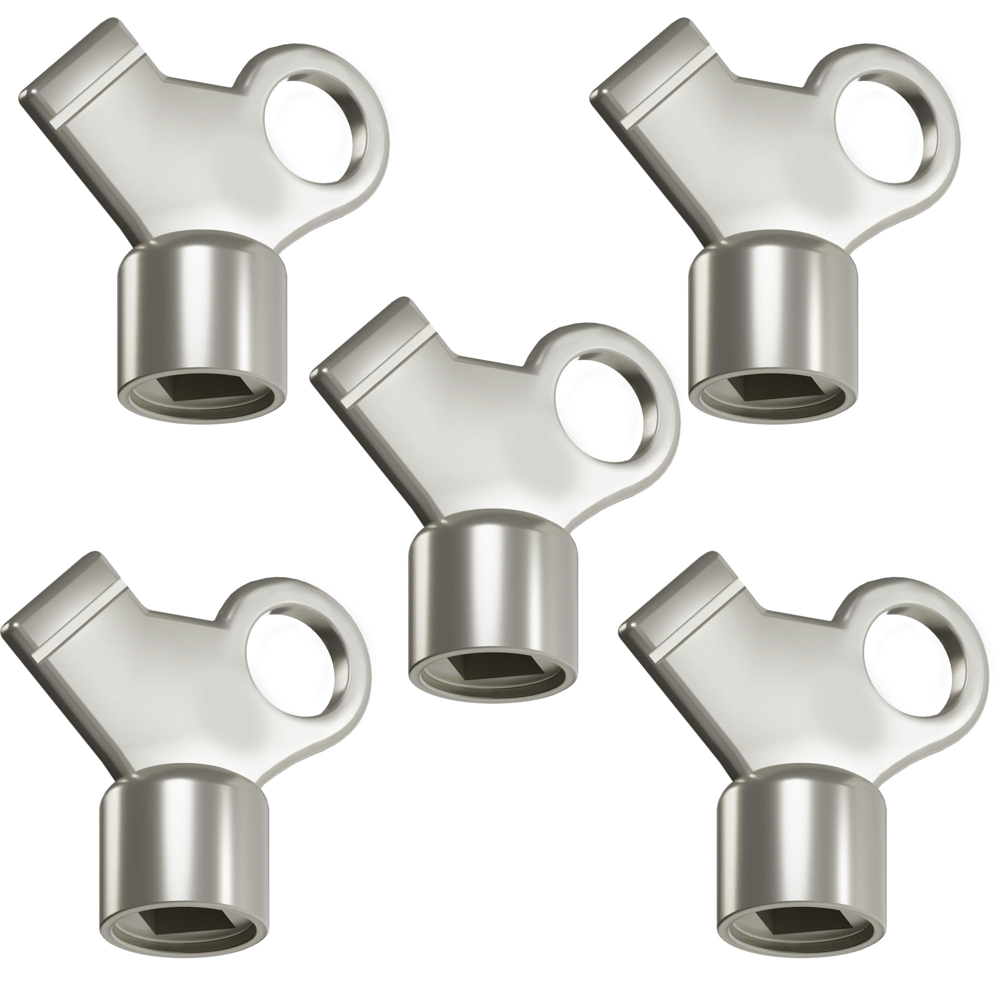5-Piece Radiator Bleeding Air Valve Key Set - Professional HVAC Tool for Efficient Air Release | Perfect for Home Heating System Maintenance & DIY Plumbing Repairs
