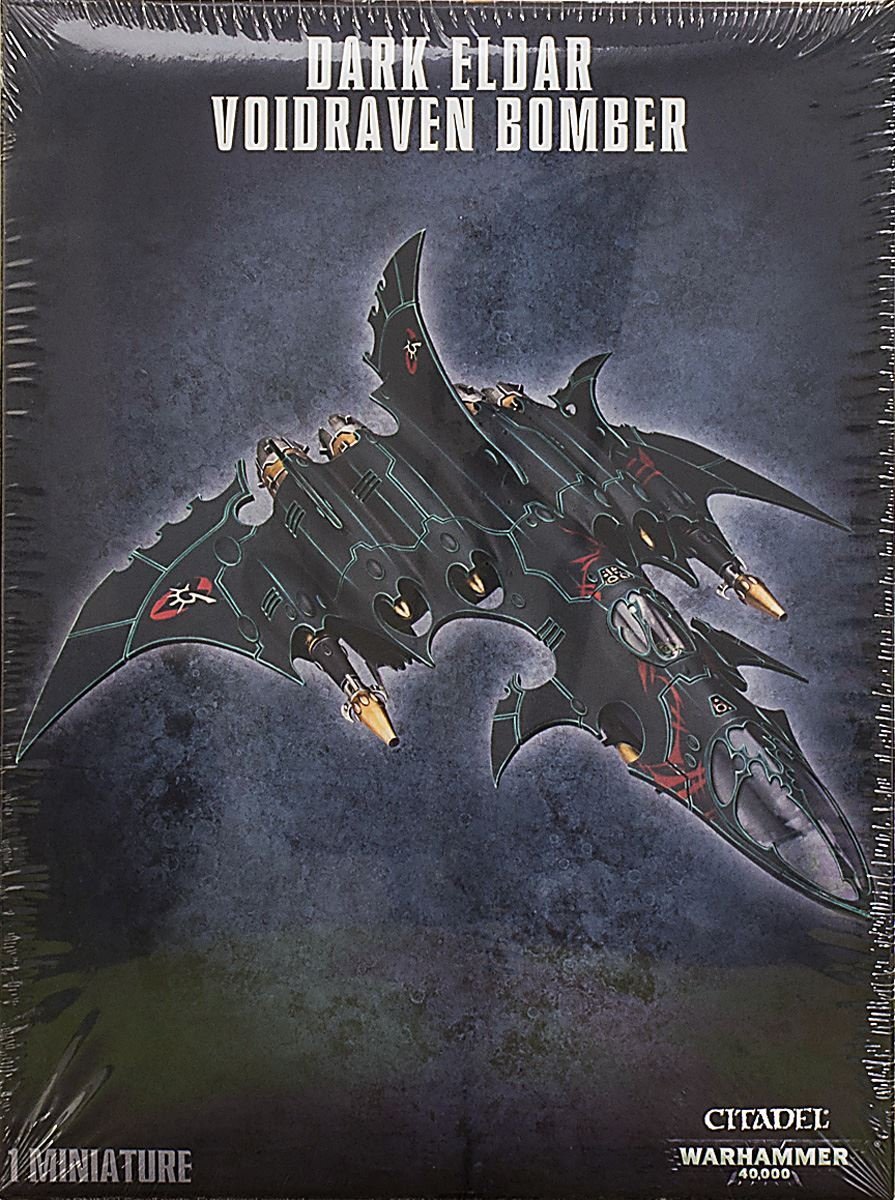 Games Workshop Warhammer 40,000: Dark Eldar Voidraven Bomber - Miniature Wargaming Model for Tabletop Battles & Collectors