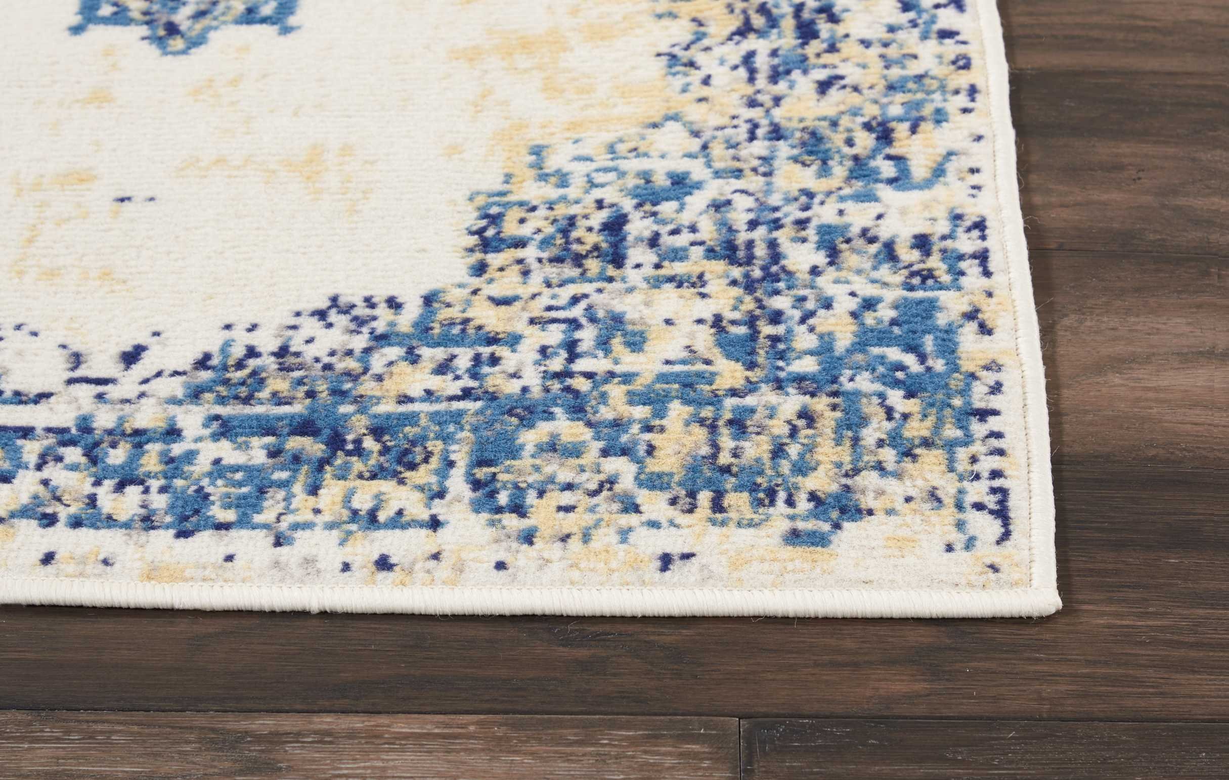 Nourison Grafix Traditional Area Rug 2'3'' x 7'6'' - Modern Design, Easy to Clean, Non-Shedding - Perfect for Bedroom, Living Room, Dining Room & Kitchen (8' Runner Rug for Hallways & Entryways)