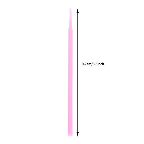 A K Homes - 100% Pure Cotton Cosmetic Swabs for Eyelash Cleaning, Makeup Application & Tattoo Aftercare | Salon, Home & Professional Use | Gentle Makeup Remover & Precision Applicator