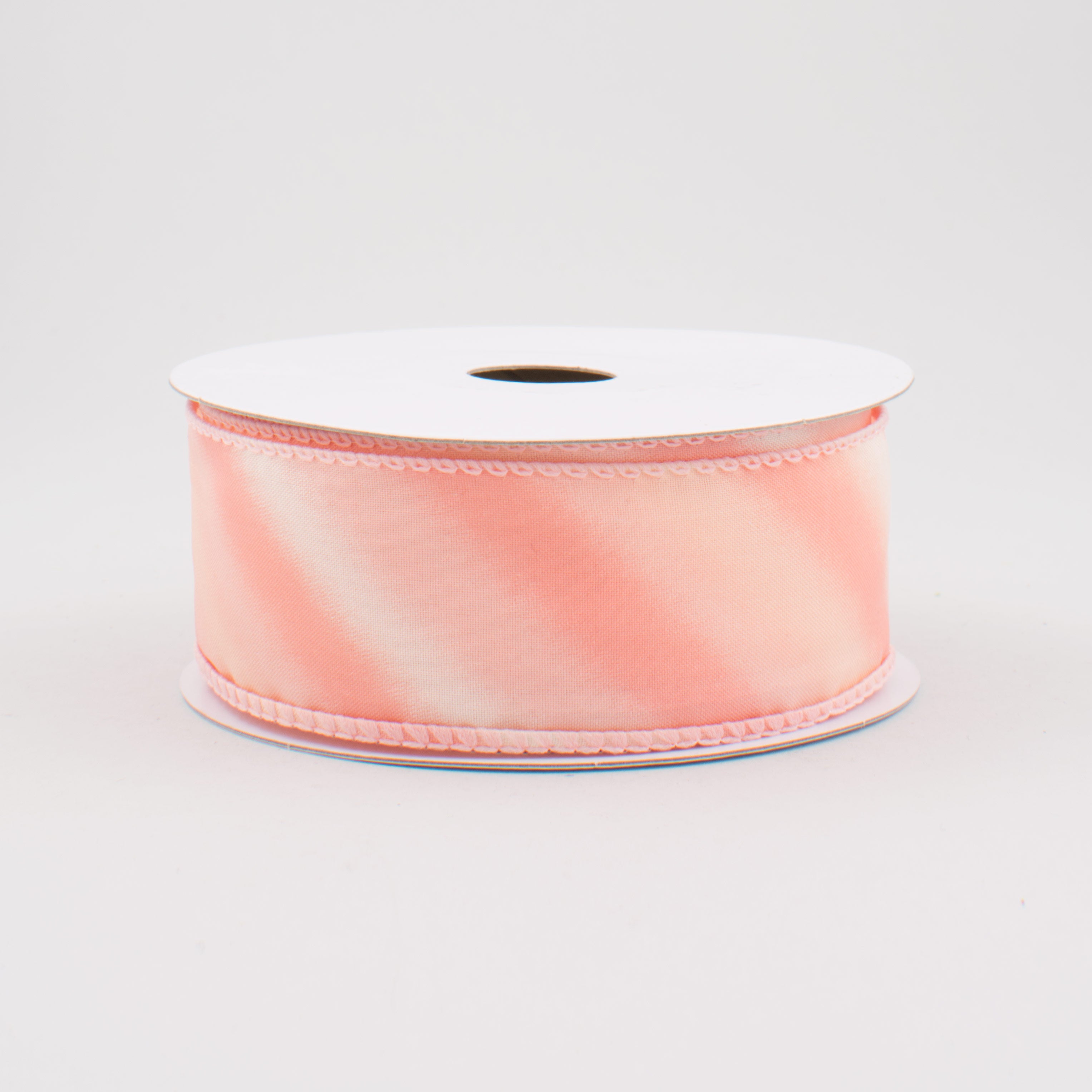 1.5 Inch Diagonal Ombre Satin Ribbon - Blush Pink (10 Yards) for Gift Wrapping, Wedding Decorations & DIY Crafts