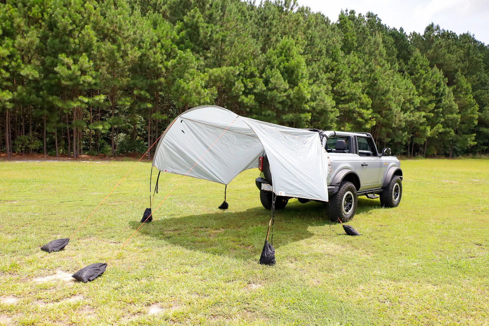 Ford Bronco Trail Gear Oasis 2-in-1 Trail Cover & Tailgate Shade - Waterproof UV Protection for Off-Road Adventures & Camping Trips