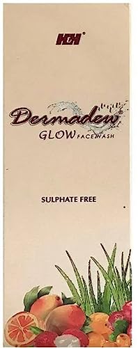 CosmoLight Dermadew Glow Face Wash - 100ml Gentle Cleanser for Bright & Radiant Skin | Daily Facial Cleansing for All Skin Types | Perfect for Morning & Night Skincare Routine