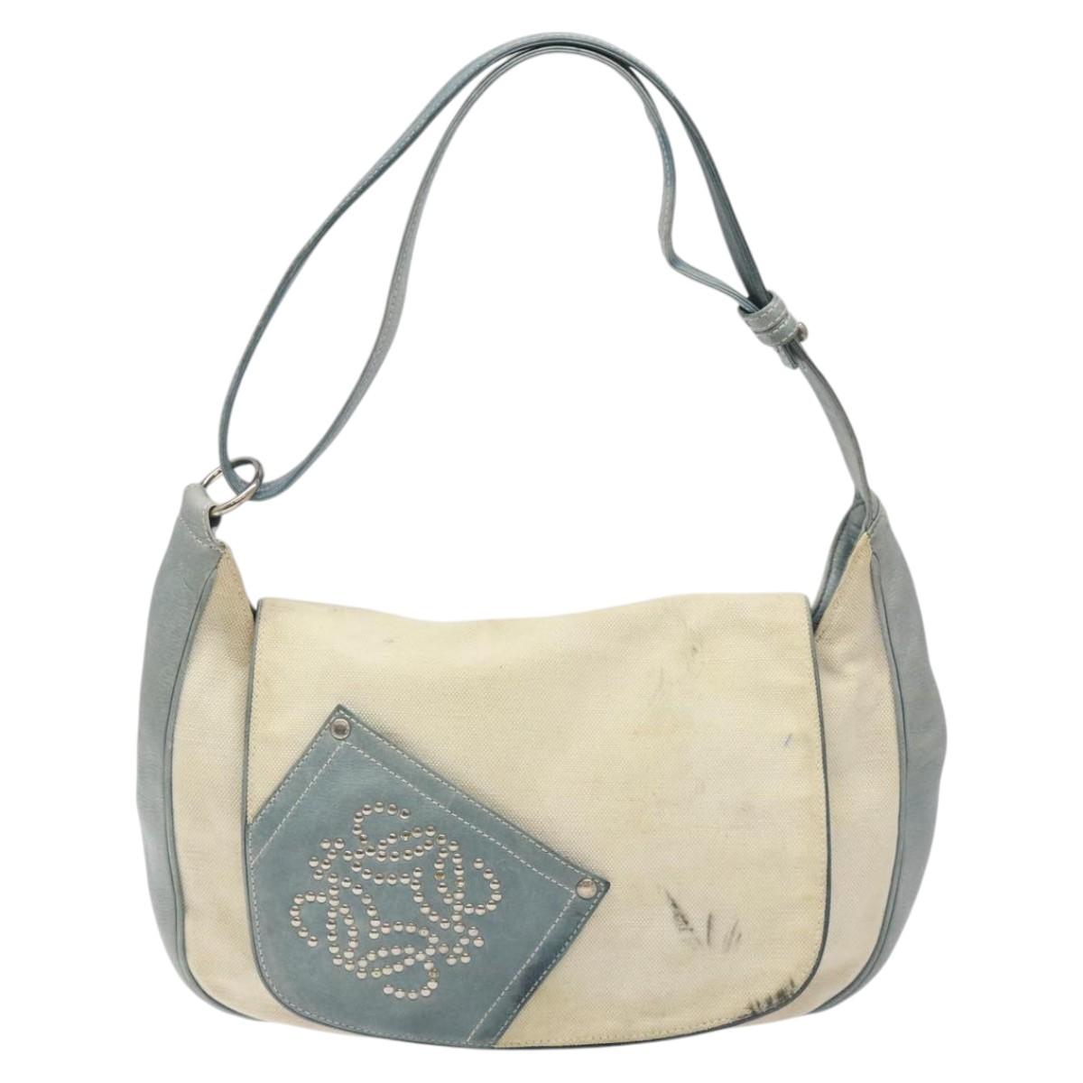 Stylish Anagram Canvas Shoulder Bag with Adjustable Strap - Perfect for Work, Travel & Everyday Use | Durable & Fashionable Crossbody Purse