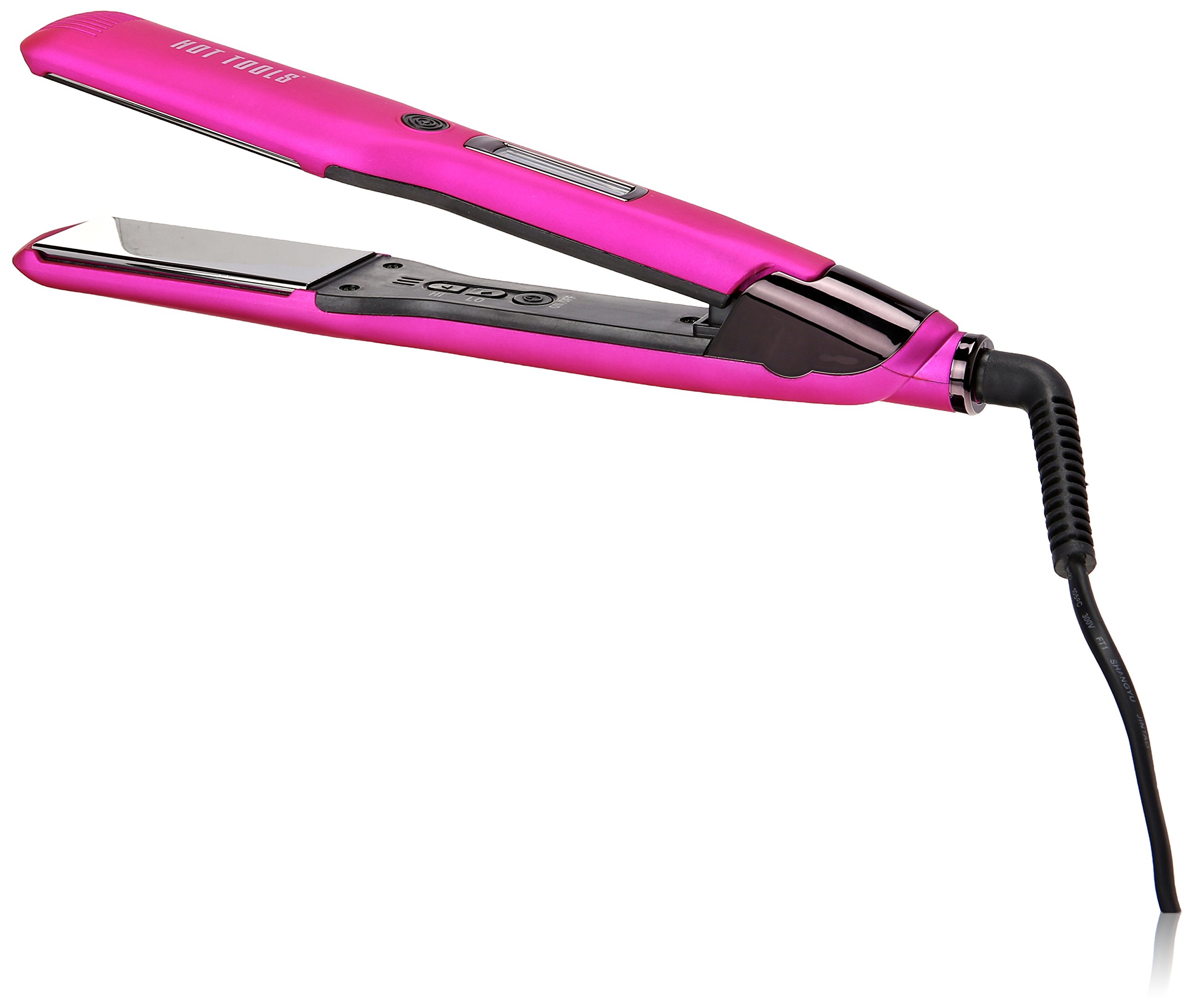Hot Tools Titanium Flat Iron 1.5 Inch - Salon Styling at Home