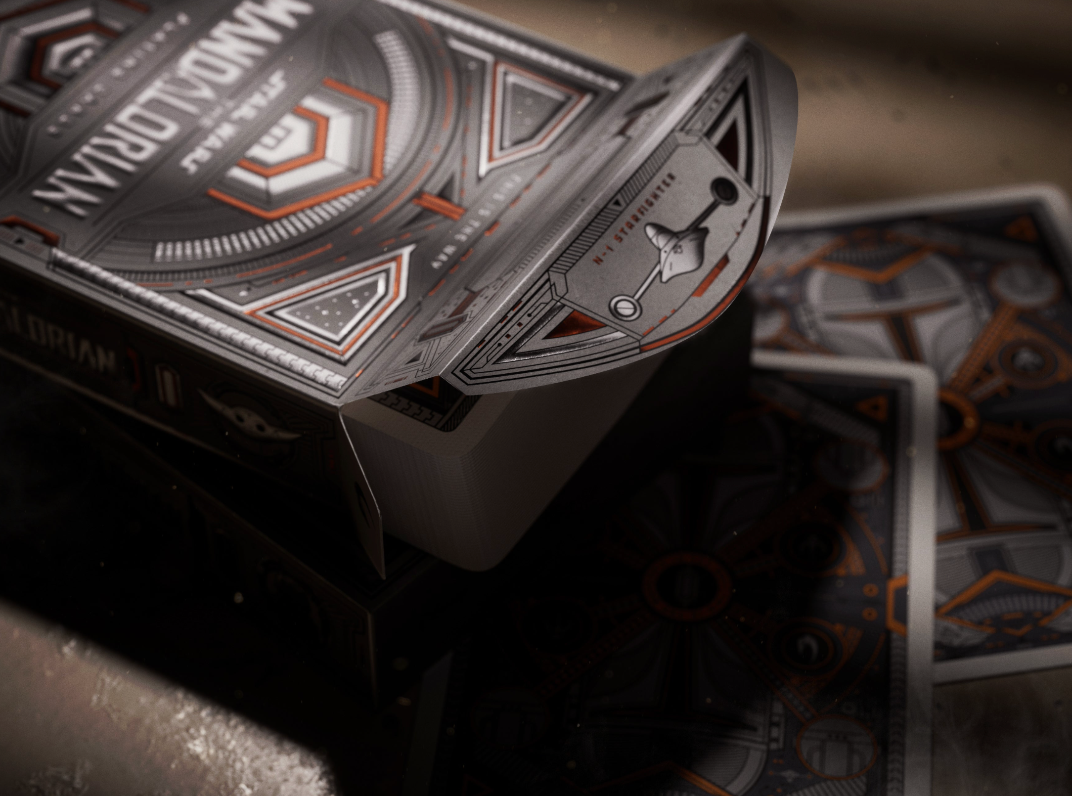 Star Wars Mandalorian V2 Playing Cards - Premium Collectible Deck for Poker, Magic Tricks & Game Nights (Inspired by The Mandalorian TV Series)