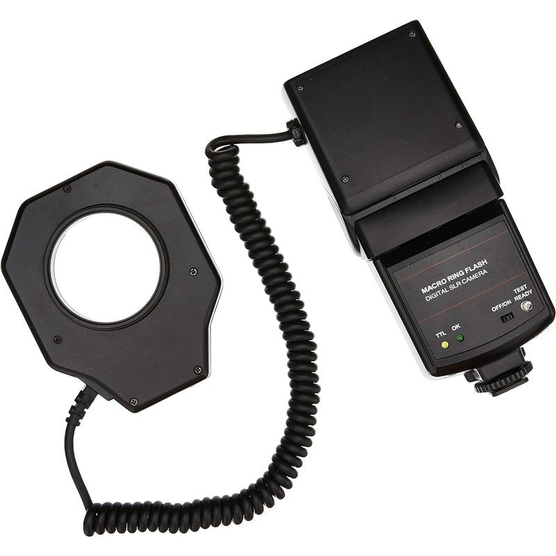 Vivitar DF 586 Digital Macro Ring Flash for Canon DSLR Cameras - Perfect for Close-Up Photography, Jewelry, and Product Shots