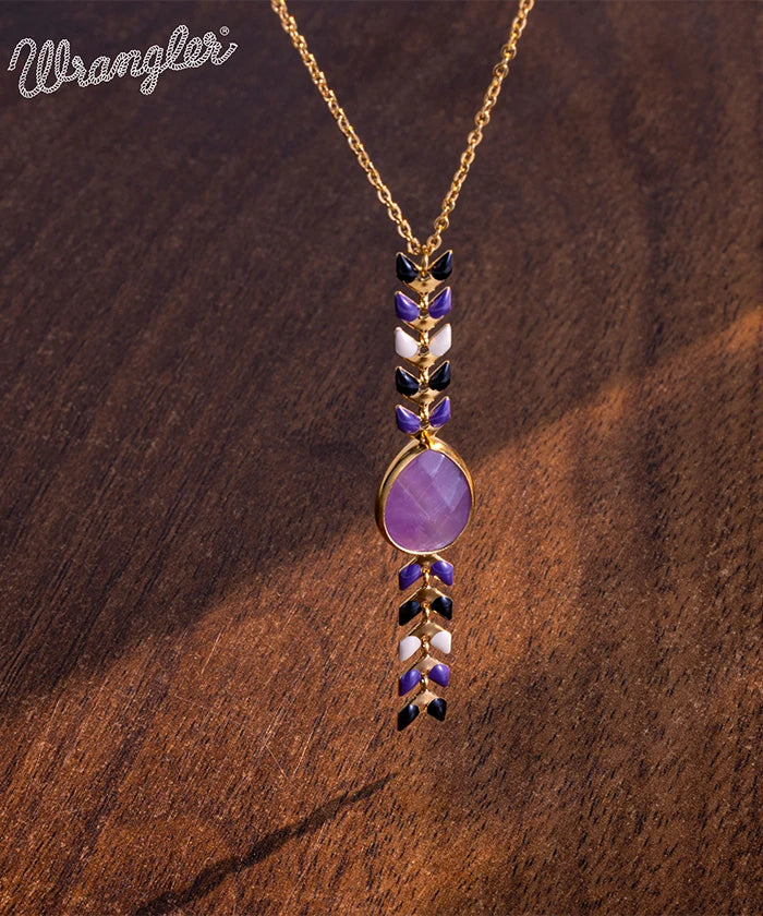 Wrangler Demeter’s Tear Necklace and Earrings Set - Sterling Silver Greek Goddess Jewelry for Women, Perfect for Weddings, Parties & Special Occasions