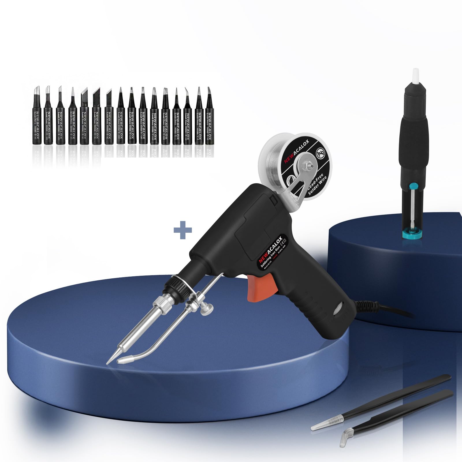 High-Quality Soldering Iron Tips Kit - Durable & Precision Tips for Electronics Repair, DIY Projects, and Home Improvement