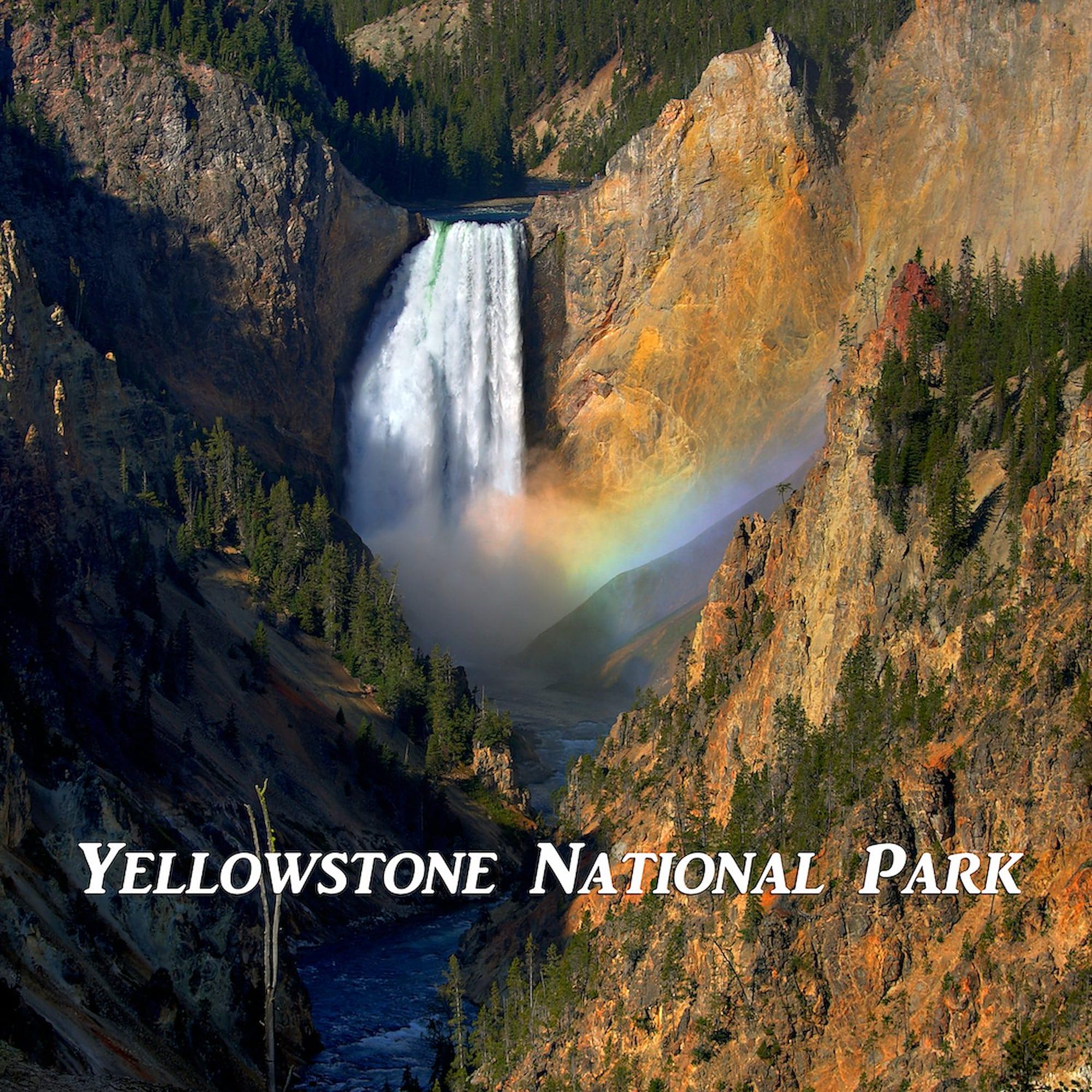 Yellowstone National Park Canvas Tote Bag - Eco-Friendly Reusable Shopping Bag for Groceries, Beach & Travel | Durable Natural Cotton Carryall