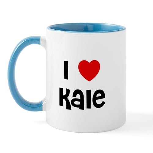 White/Blue Inside - I * Kale Mug