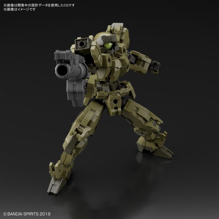 Bandai 30MM 1/144 Scale eEXM-21 Rabiot (Green) Plastic Model Kit - DIY Hobby Building for Sci-Fi Fans & Collectors - Perfect for Display, Customization & Tabletop Gaming