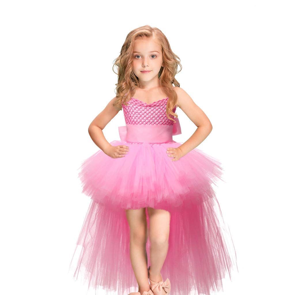 Handmade Girls Tutu Tulle Princess Dress for Toddler Baby - Perfect for Birthday Parties, Photography Props & Special Occasions | Elegant Party Wear for Weddings, Pageants & Holiday Celebrations