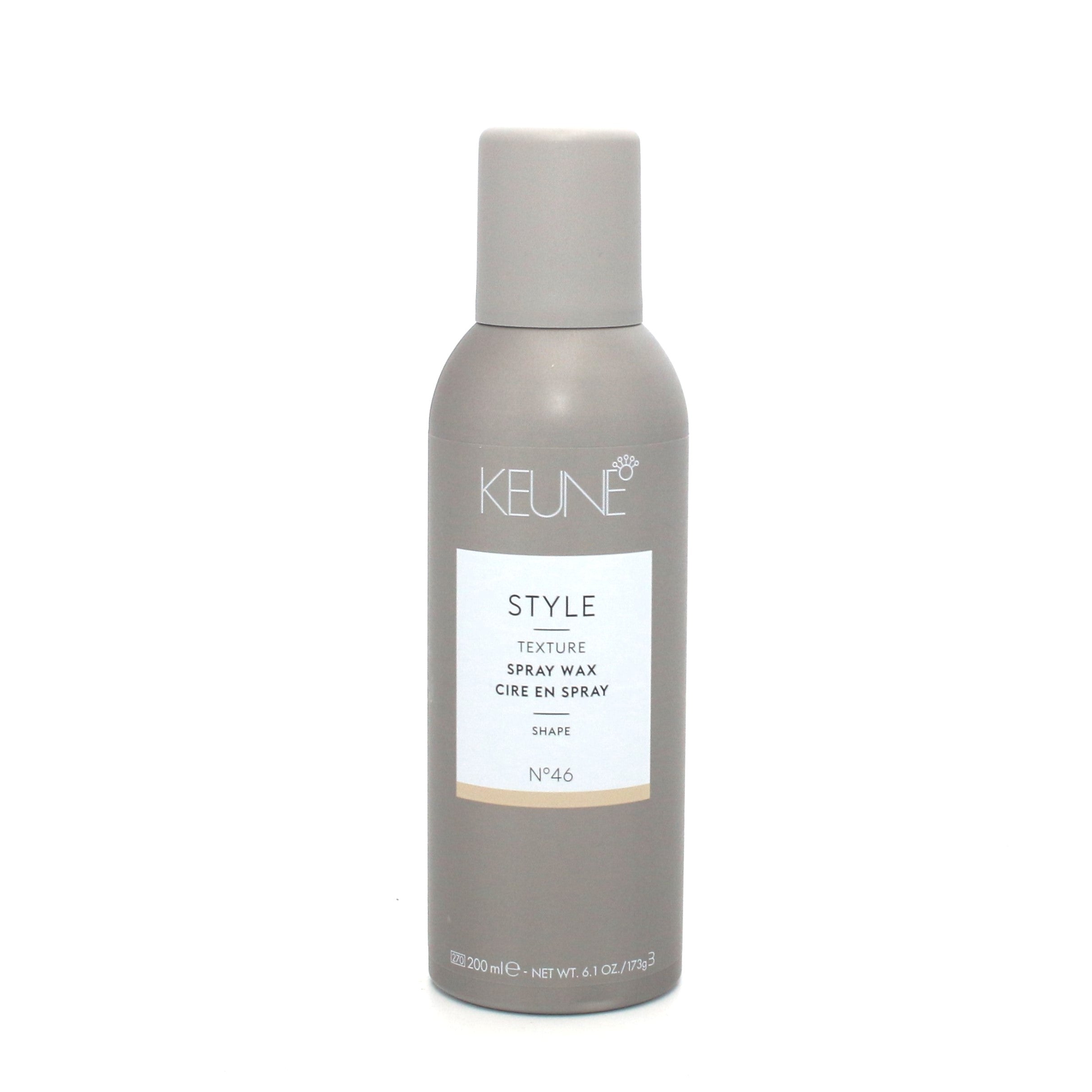 Keune Style Texture Spray Wax 6.1 oz - Matte Finish Hair Styling Product for Volume & Hold - Perfect for Beach Waves, Textured Looks & Everyday Hairstyles