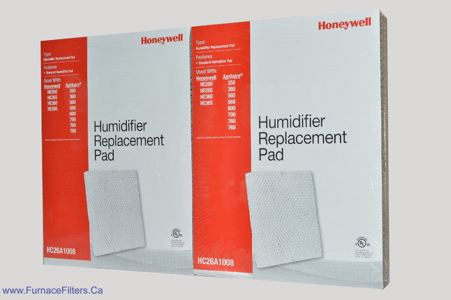 Honeywell HC26A 1008 Humidifier Replacement Pads - 2 Pack | Compatible with Honeywell Humidifiers | Perfect for Dry Air Relief in Bedroom, Office & Nursery