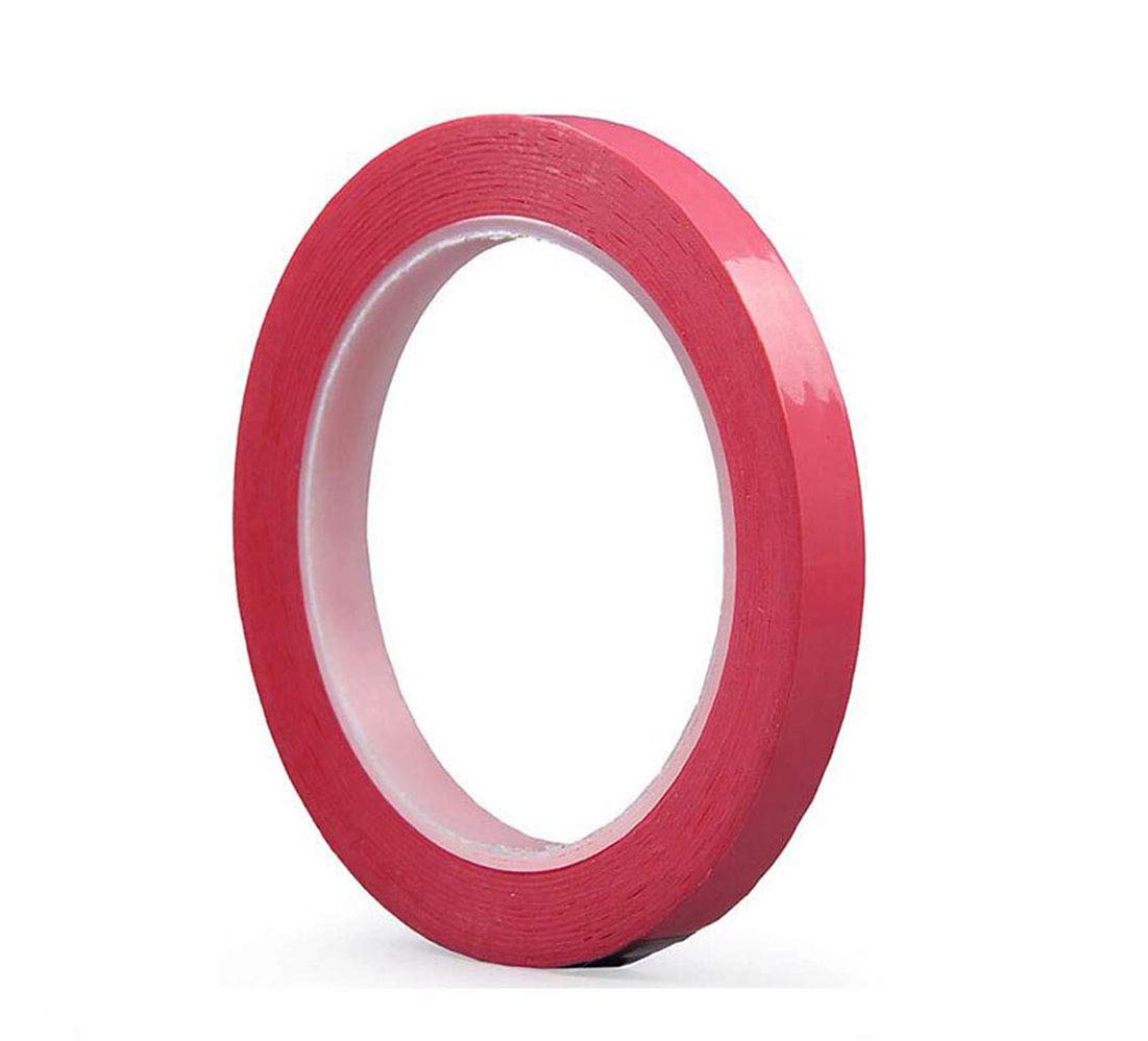 6 Rolls Graphic Chart Tape - 72 Yards per Roll, 3mm Width Self-Adhesive Artist Gridding Tape for Whiteboards, Art Projects & Desktop Positioning - Perfect for Drafting, Calligraphy & DIY Crafts (Pink)