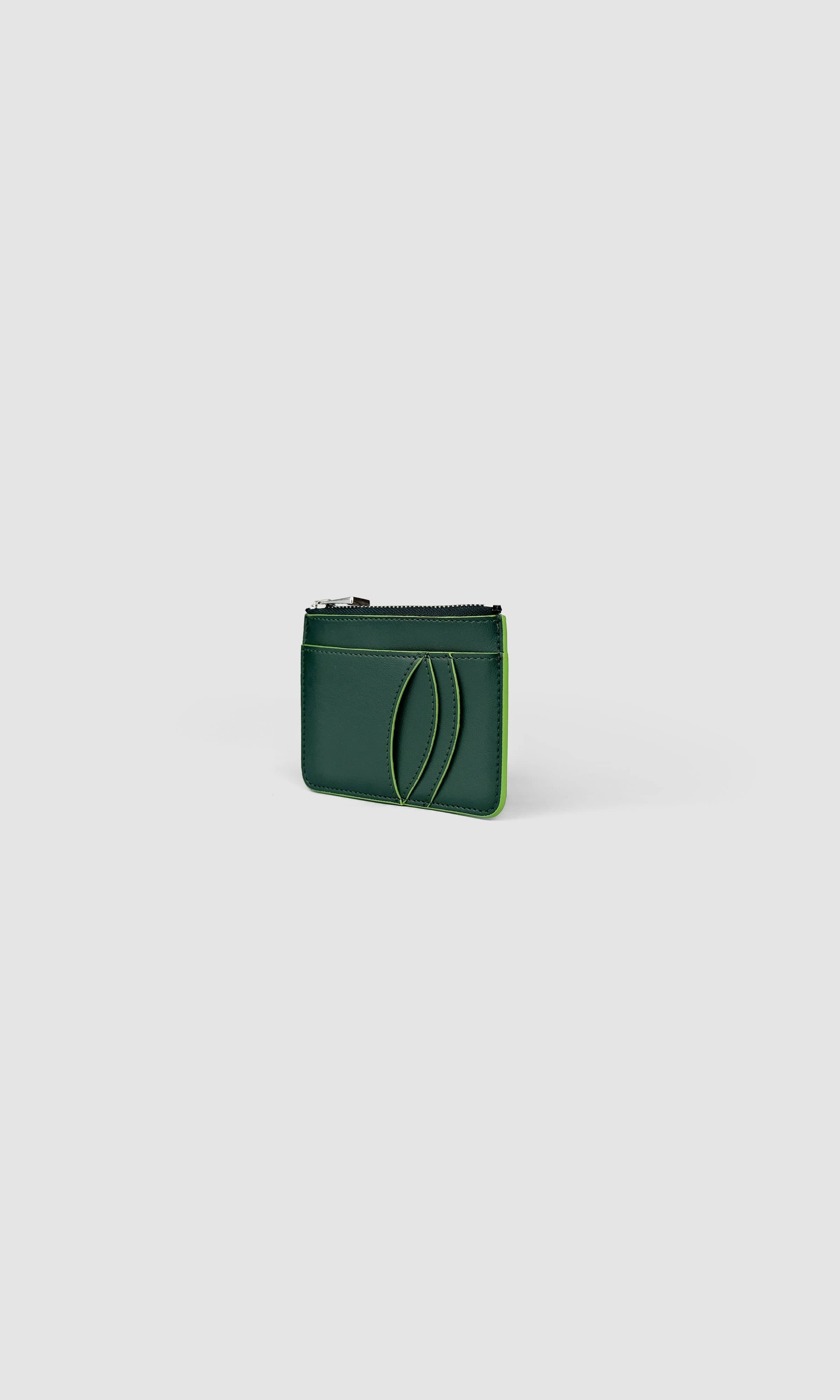 Vegan Apple Leather Card Holder for Women & Men - Eco-Friendly Slim Minimalist Wallet - Perfect for Travel, Work, and Everyday Use
