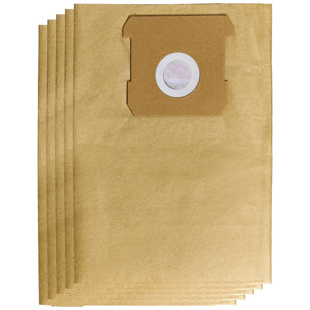Einhell 2351165 Set of 5 High-Efficiency Dust Filter Bags for Power Tools - Perfect for Woodworking, Construction, and DIY Projects