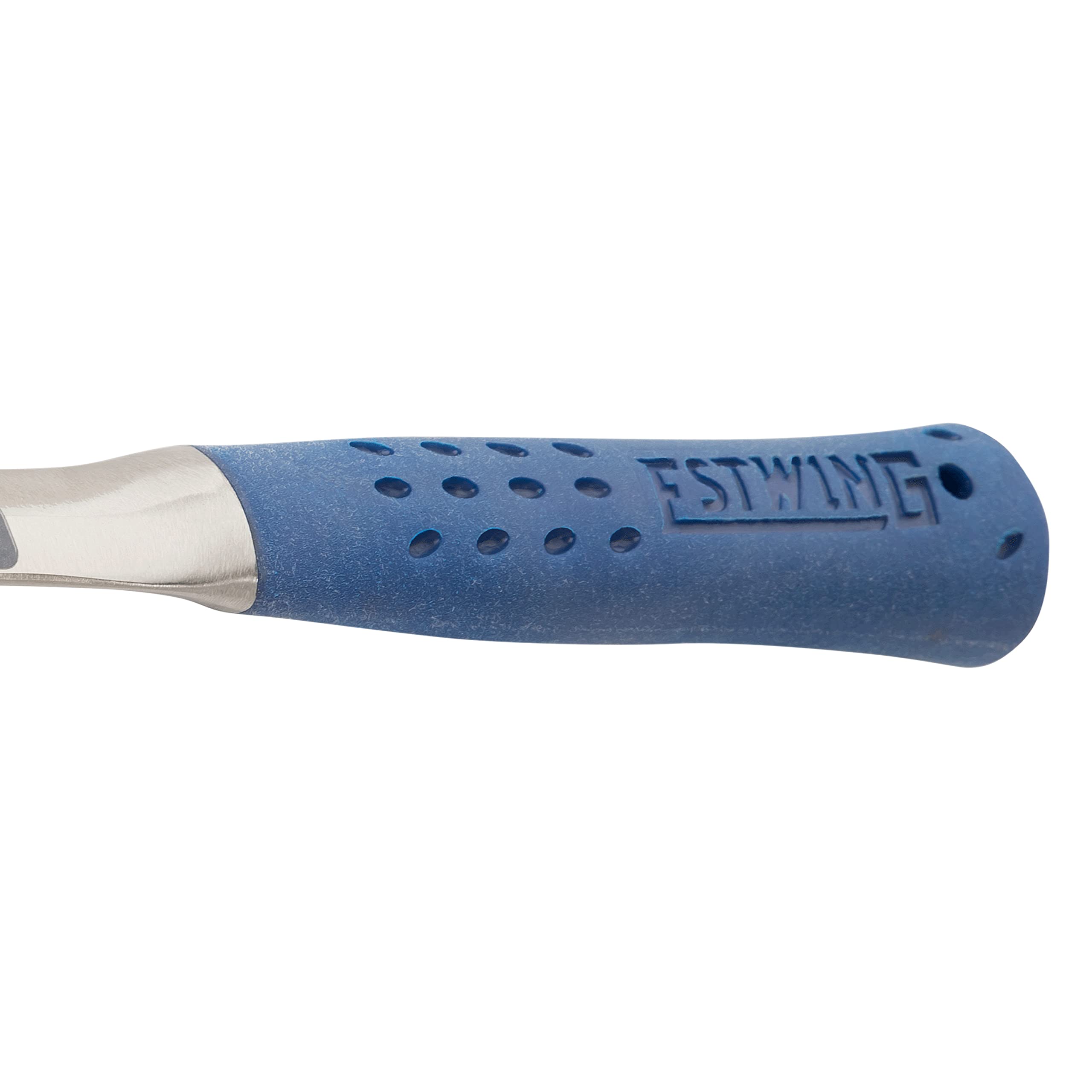 ESTWING Tinner's Hammer - 12 oz Forged Steel Sheet Metal Hammer with Shock Reduction Grip - T3-12 - Perfect for Roofing, HVAC, and Metal Fabrication Projects