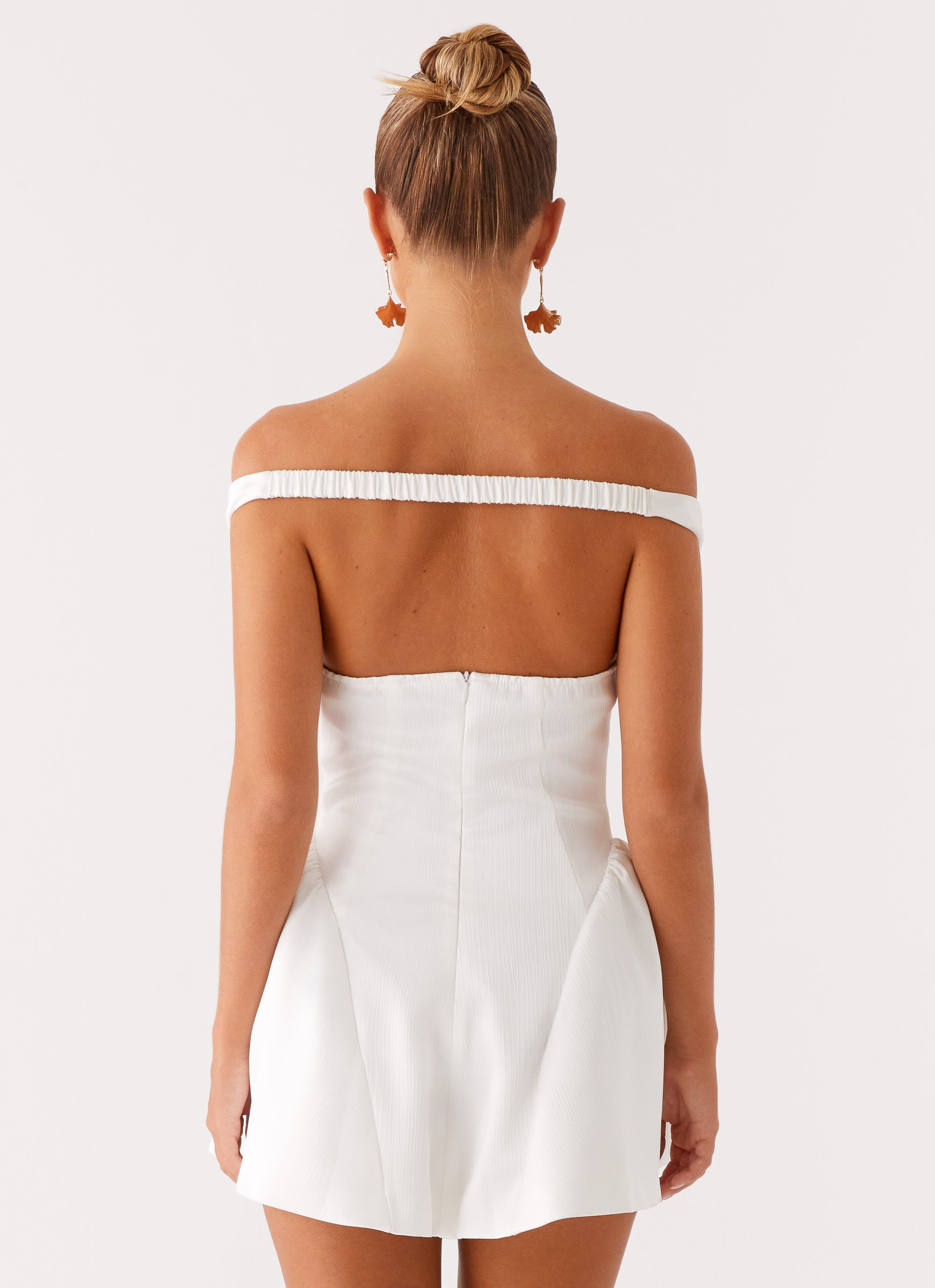 Cavella Mini Dress for Women - Elegant White Summer Party Cocktail Dress | Perfect for Weddings, Dates & Night Out