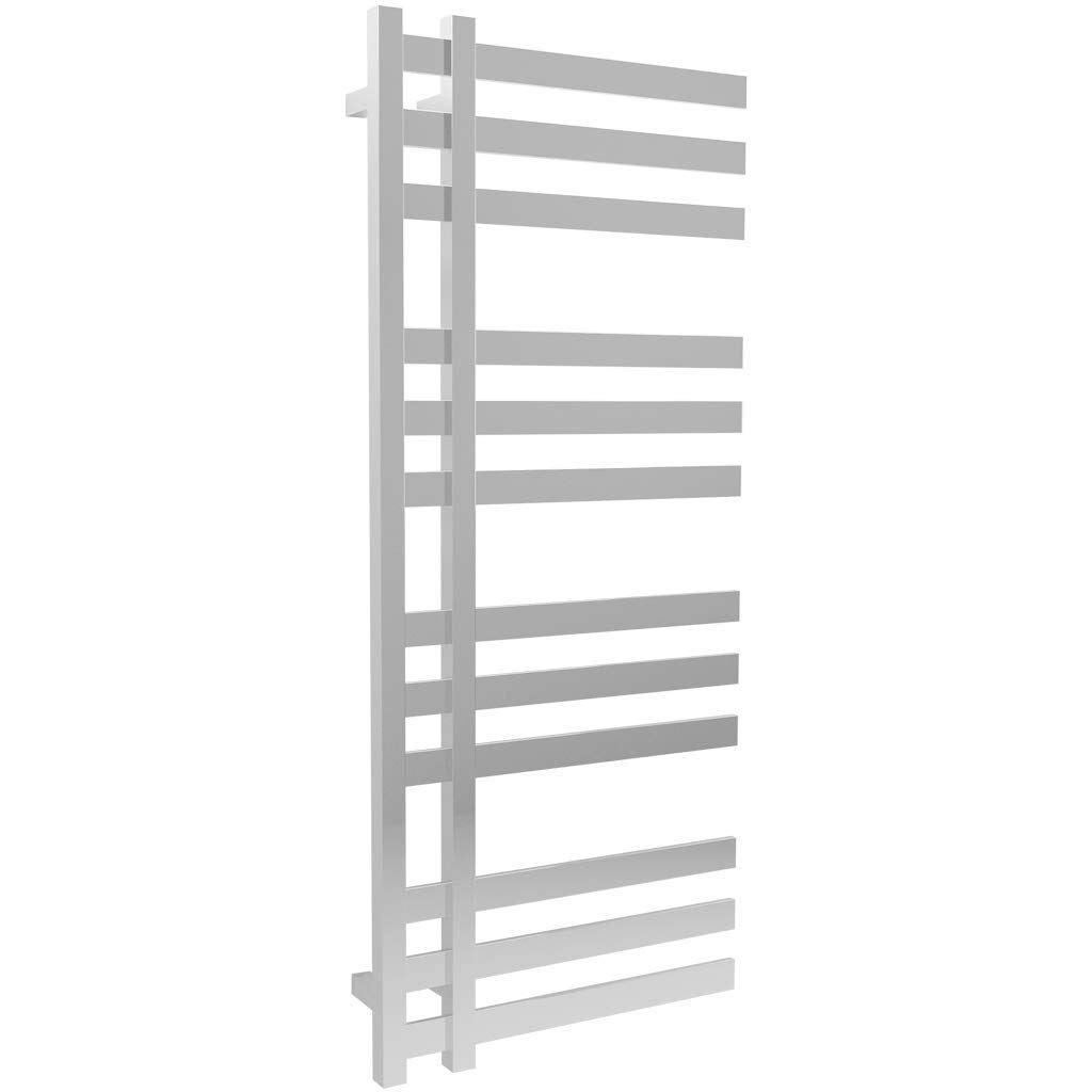 Premium Wall Mounted Electric Towel Warmer - Polished Nickel Finish for Bathroom & Spa - Fast Heating, Energy Efficient, Perfect for Luxury Homes & Hotels