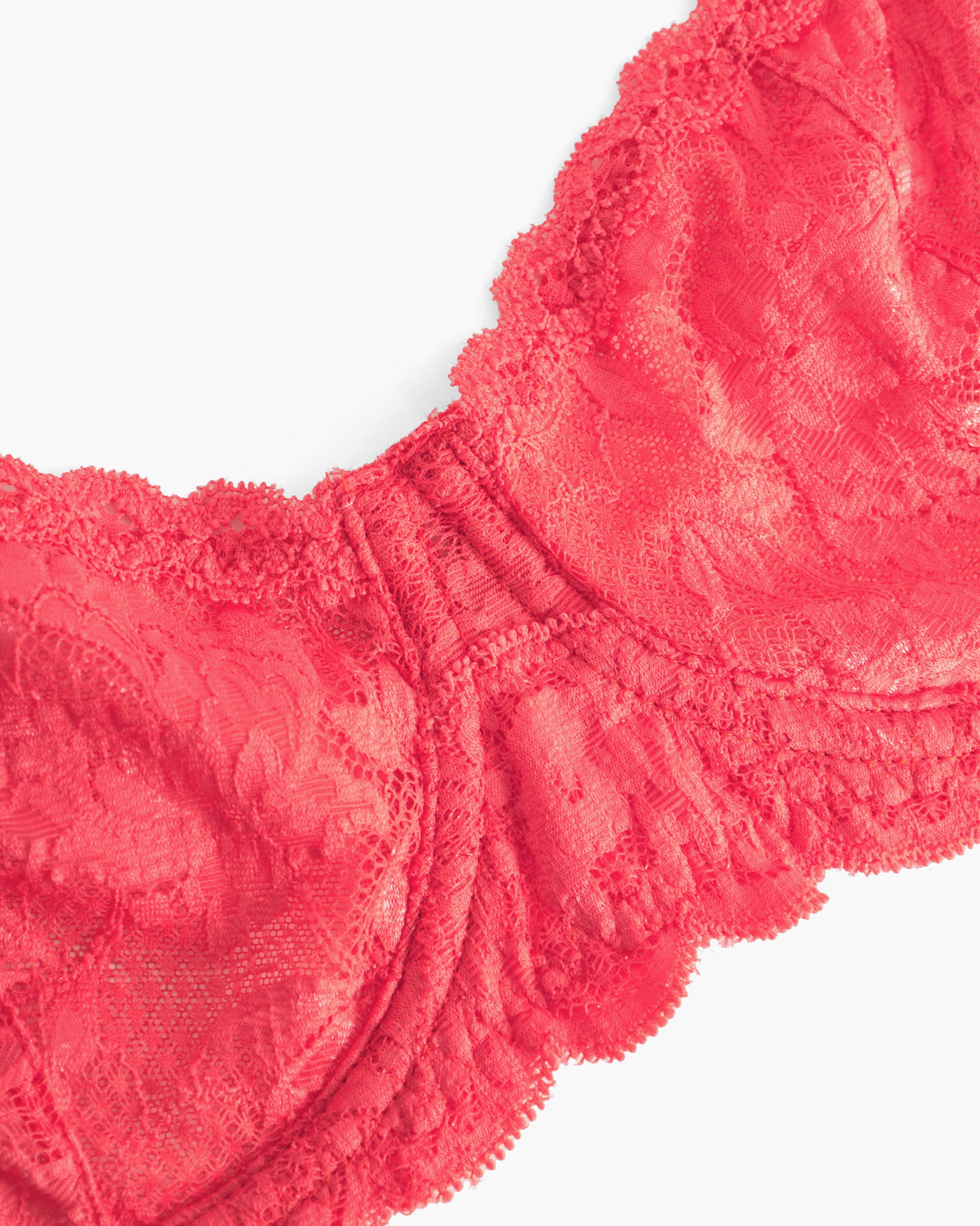 Never Say Never Balconette Bra Ibisco - Floral Lace Underwire Bra for Women - Perfect for Everyday Wear & Special Occasions