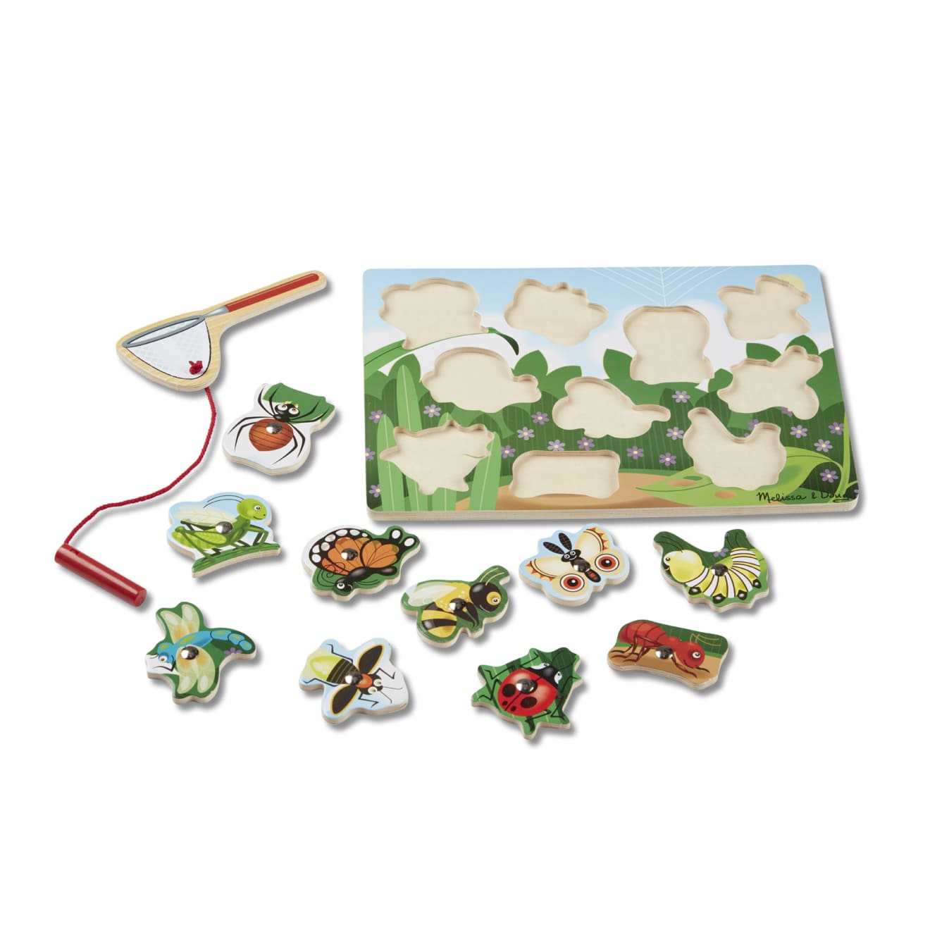 Bug Catching Magnetic Puzzle Game - Fun STEM Learning Toy for Kids | Educational Insect Themed Board Game for Family & Classroom Activities
