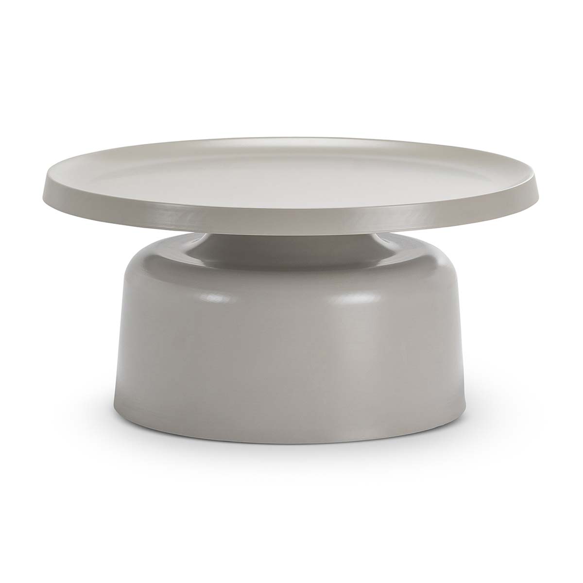 Modern Javi Pedestal Tray Coffee Table - Stylish Living Room Centerpiece for Home Decor, Perfect for Holding Books, Plants & Drinks