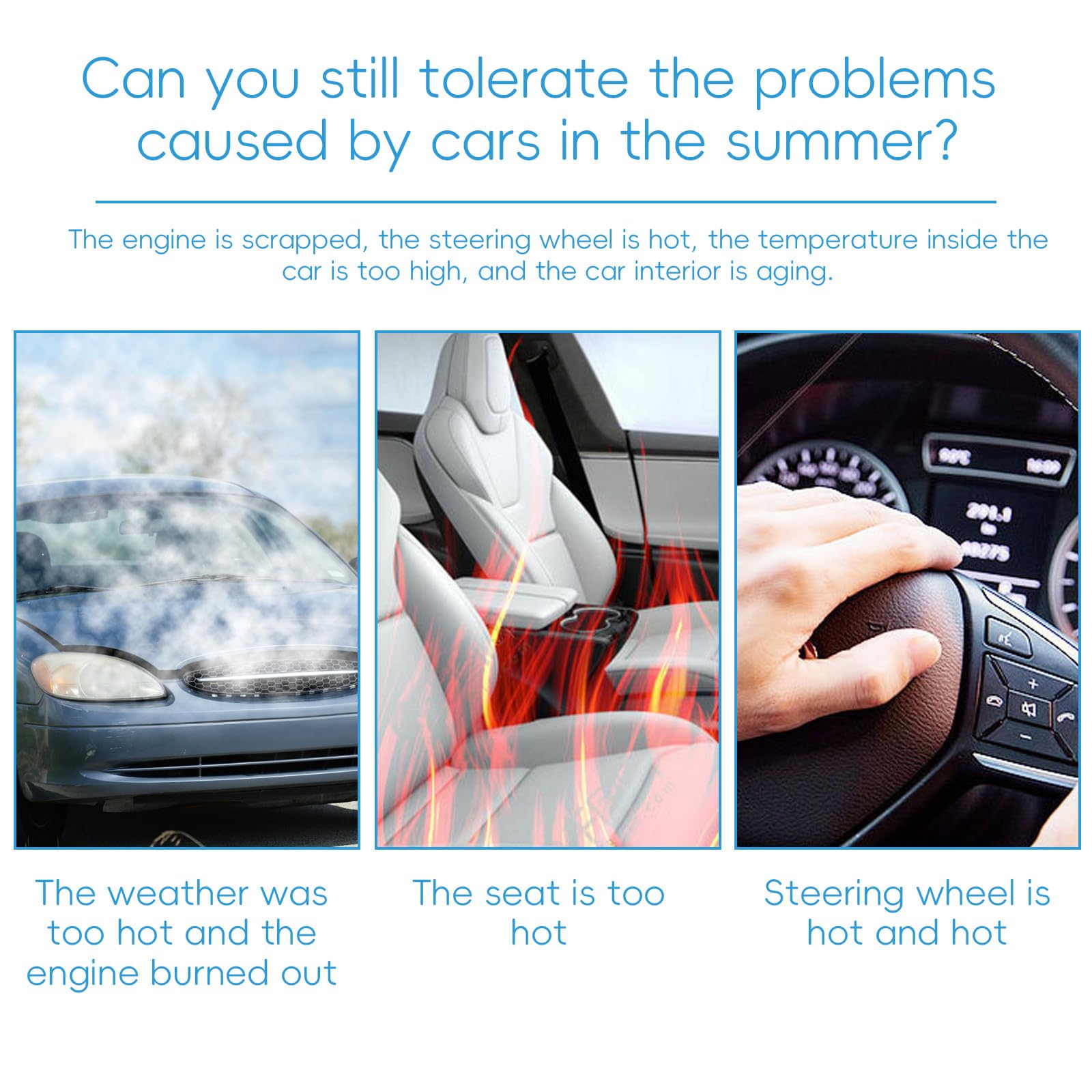 Car Cooling Spray - Instant Interior Cooler for Cars, Trucks, SUVs & RVs (50ml/1.69oz) | Summer Heat Relief & Comfort Driving | Perfect for Road Trips, Commuting & Hot Weather Protection