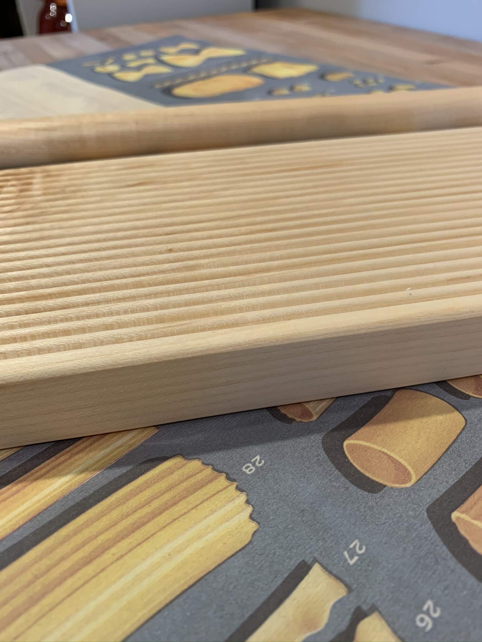 6-Piece Pasta Board Set for Macaroni, Trofie, Gnocchi & Garganelli | Premium Wooden Pasta Making Kit for Italian Cooking & Homemade Pasta Lovers