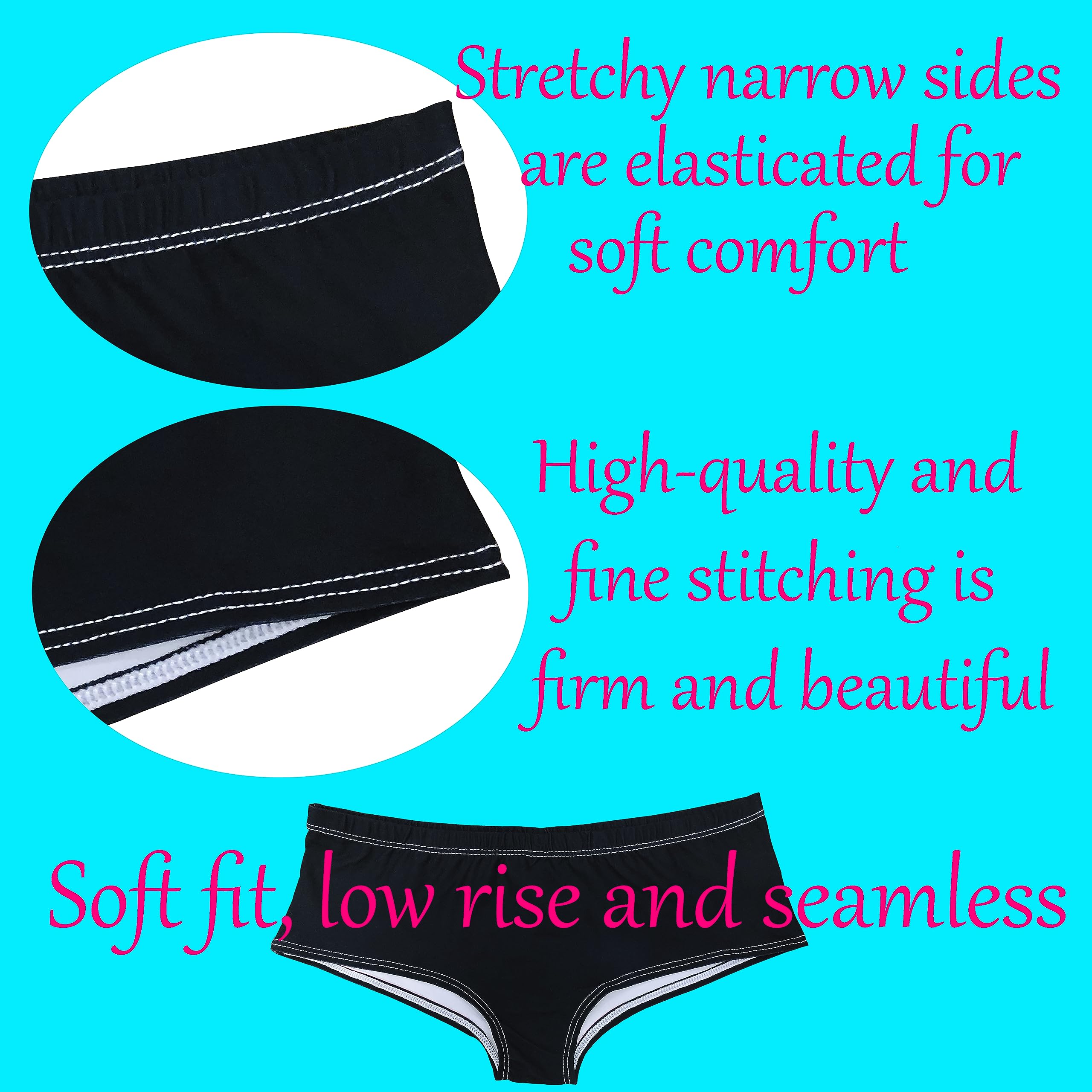 Funny Women's Underpants - Soft Low Rise Panties for Gifts & Romantic Nights
