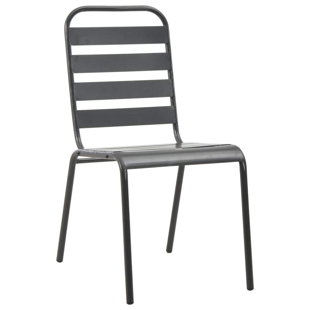 7-Piece Outdoor Bistro Table Set - Rust & Weather Resistant Patio Furniture for Garden, Deck, Poolside & Backyard Dining