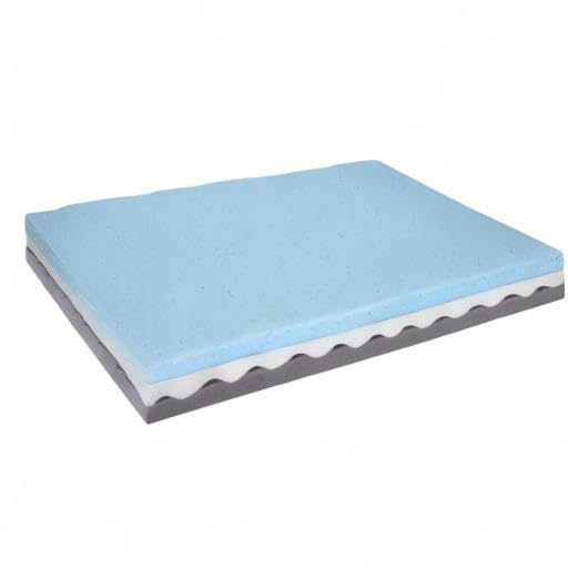 Premium Orthopedic Dog Bed for Large Dogs - Quad Layer Support with Memory Foam, Cooling Gel & Washable Cover - Gray XL | Perfect for Arthritis Relief & Comfortable Sleeping in Living Room, Bedroom or Kennel