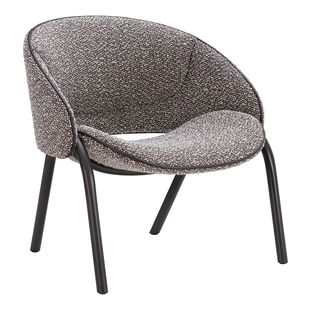 Folium Lounge Chair - Modern Comfortable Recliner for Living Room, Patio & Office - Ergonomic Design for Relaxation & Reading