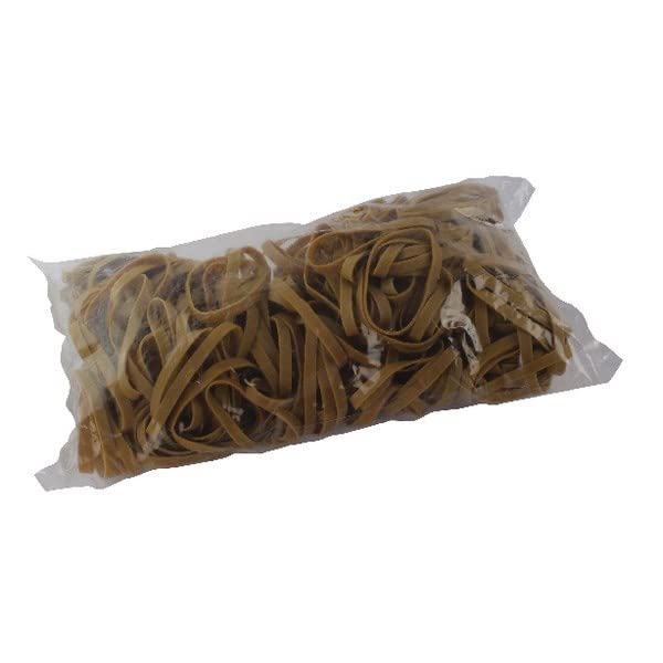 454G Size 65 Rubber Bands - Heavy Duty Elastic Bands for Office, School, Crafts, and Packaging - 1000 Pieces Bulk Pack
