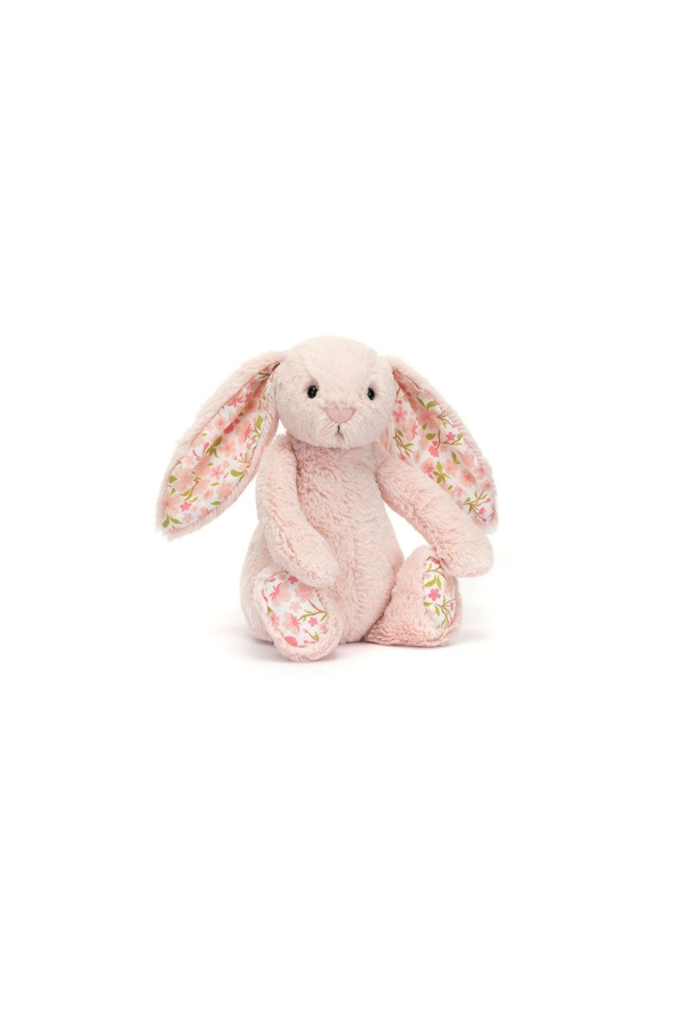 Jellycat Blossom Blush Bunny 'Cherry' Plush Toy - Soft & Cuddly Stuffed Animal for Kids, Baby Shower Gift & Nursery Decor