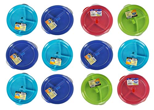 12 Assorted Plates
