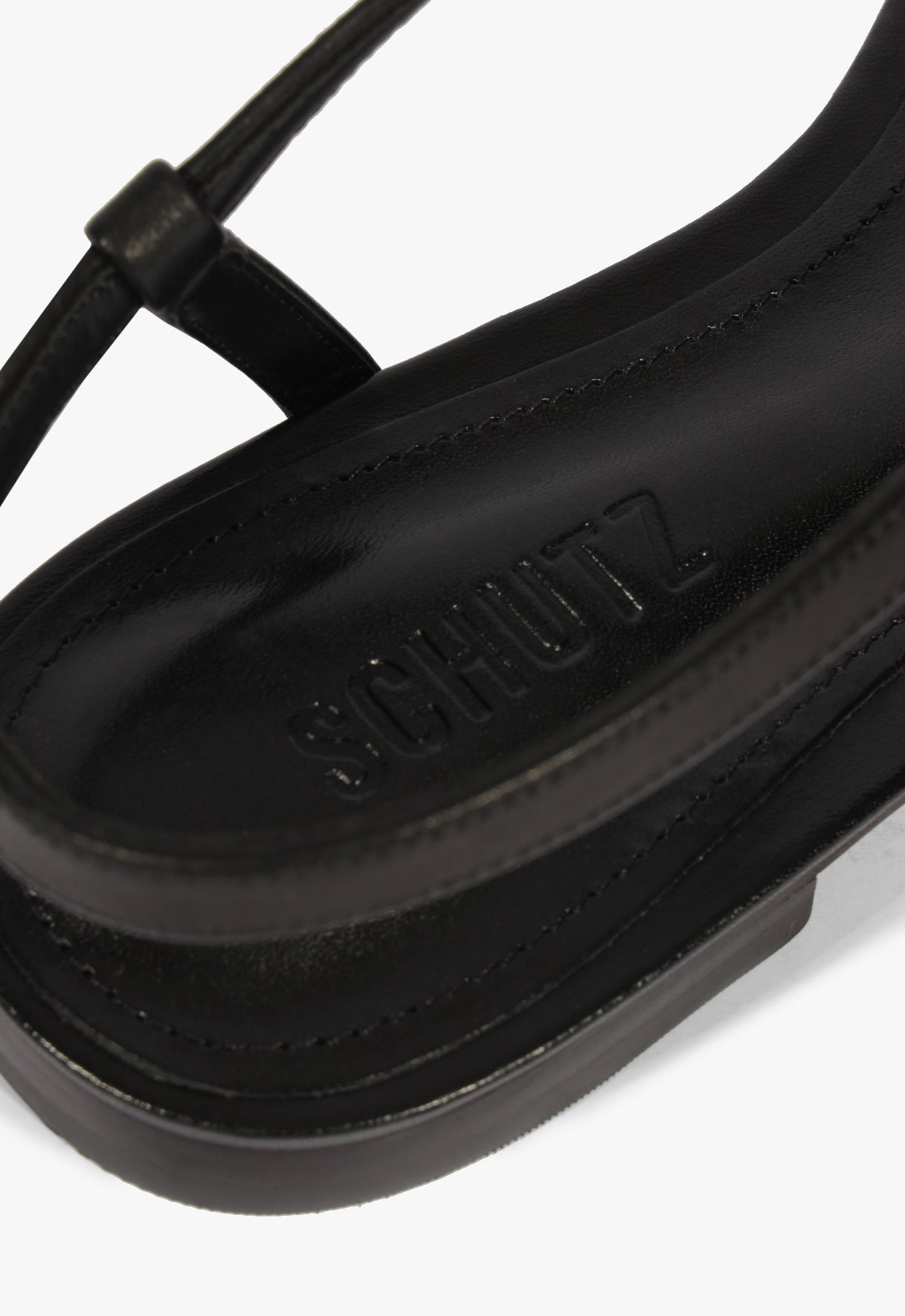 Lisa Black Leather Flat Sandal - Women's Comfortable Casual Sandals for Summer Walking, Beach & Vacation Outfits