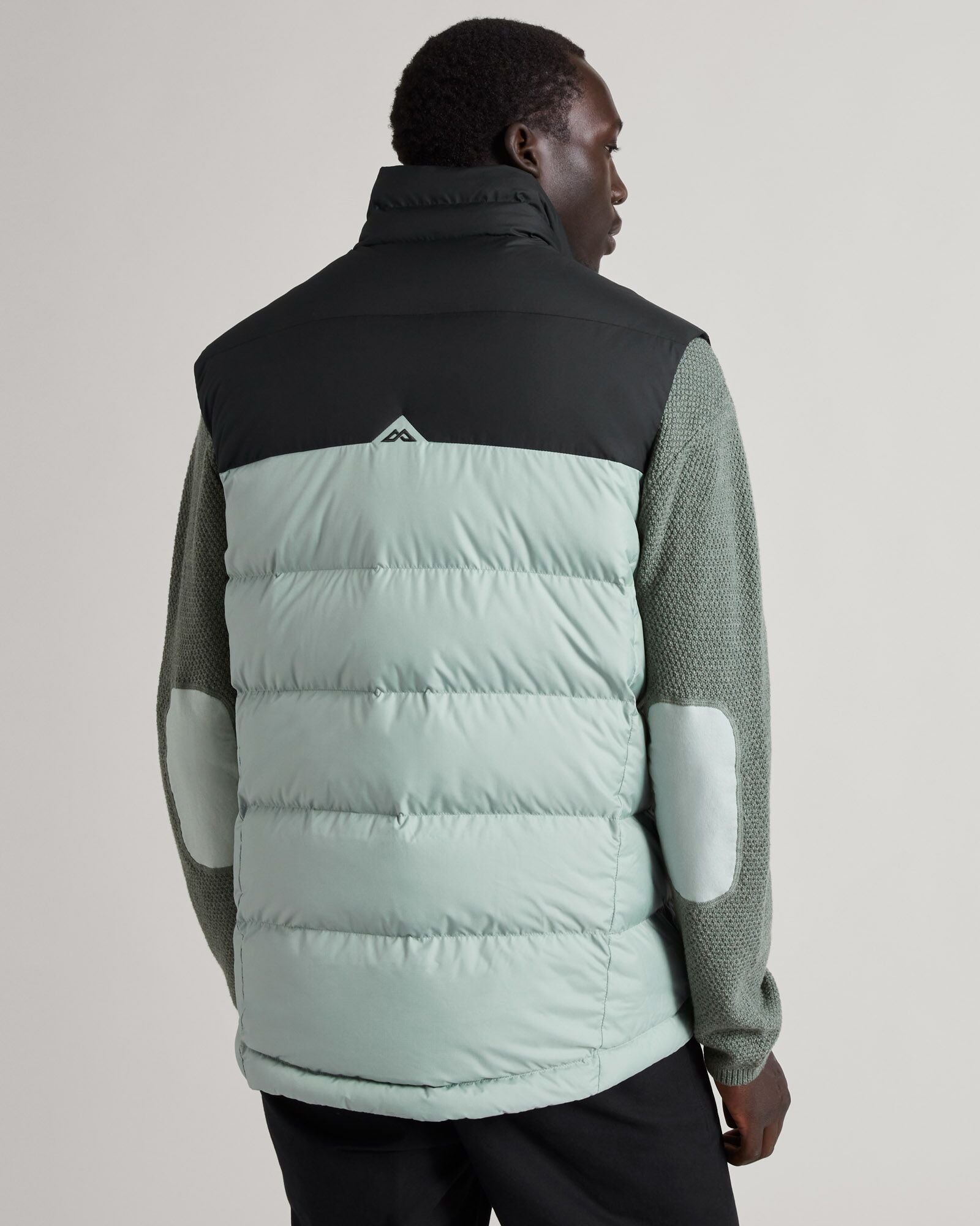 Men's Epiq Down Vest - Lightweight Warm Winter Puffer Jacket for Outdoor Activities (Gum Tree/Black) | Hiking, Camping & Cold Weather Wear
