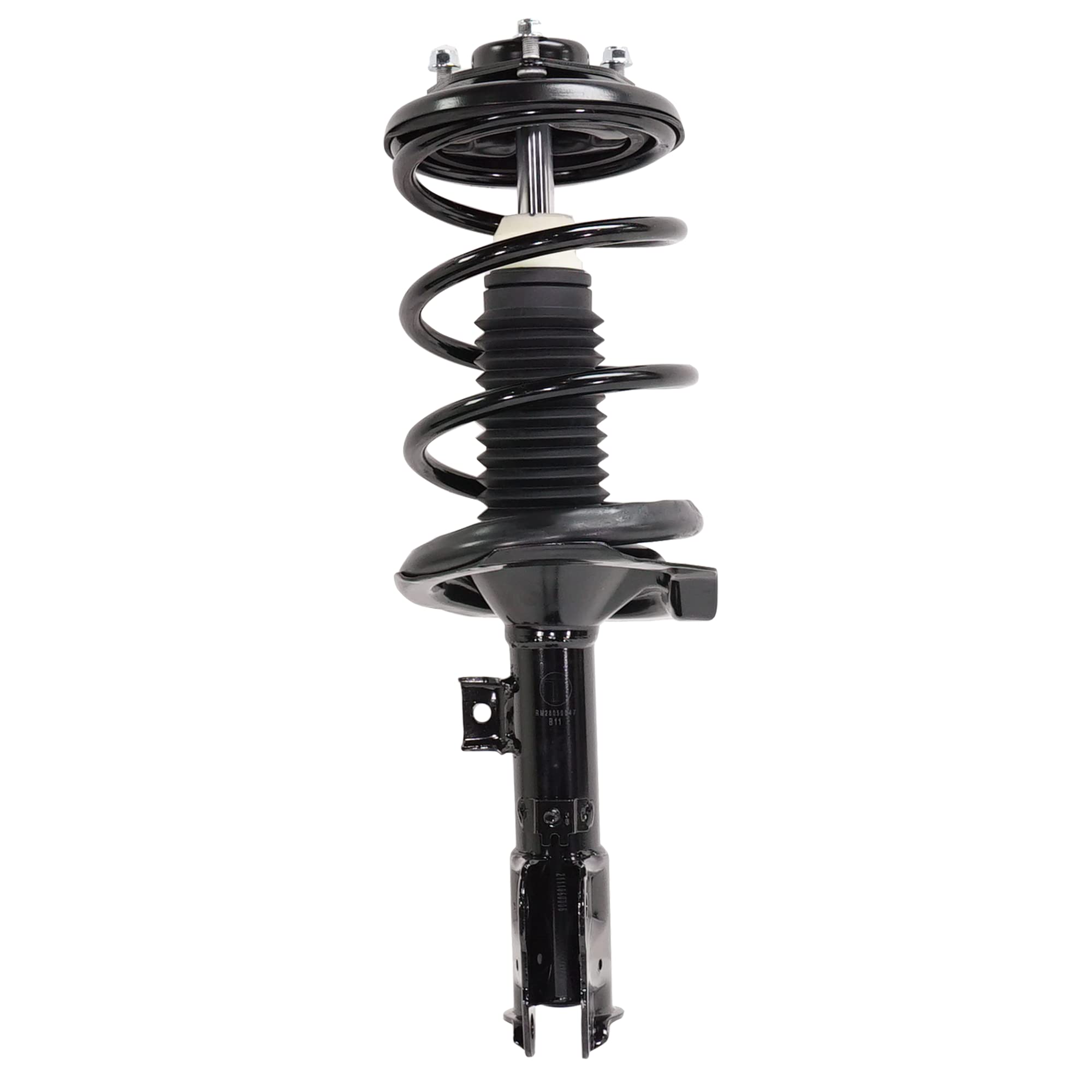 Garage-Pro Front Complete Shocks Strut & Coil Spring Assembly Replacement for Mitsubishi Lancer 2008-2010 - Passenger Side, Automatic CVT Transaxle - Smooth Ride & Enhanced Stability for City Driving & Highway Commutes