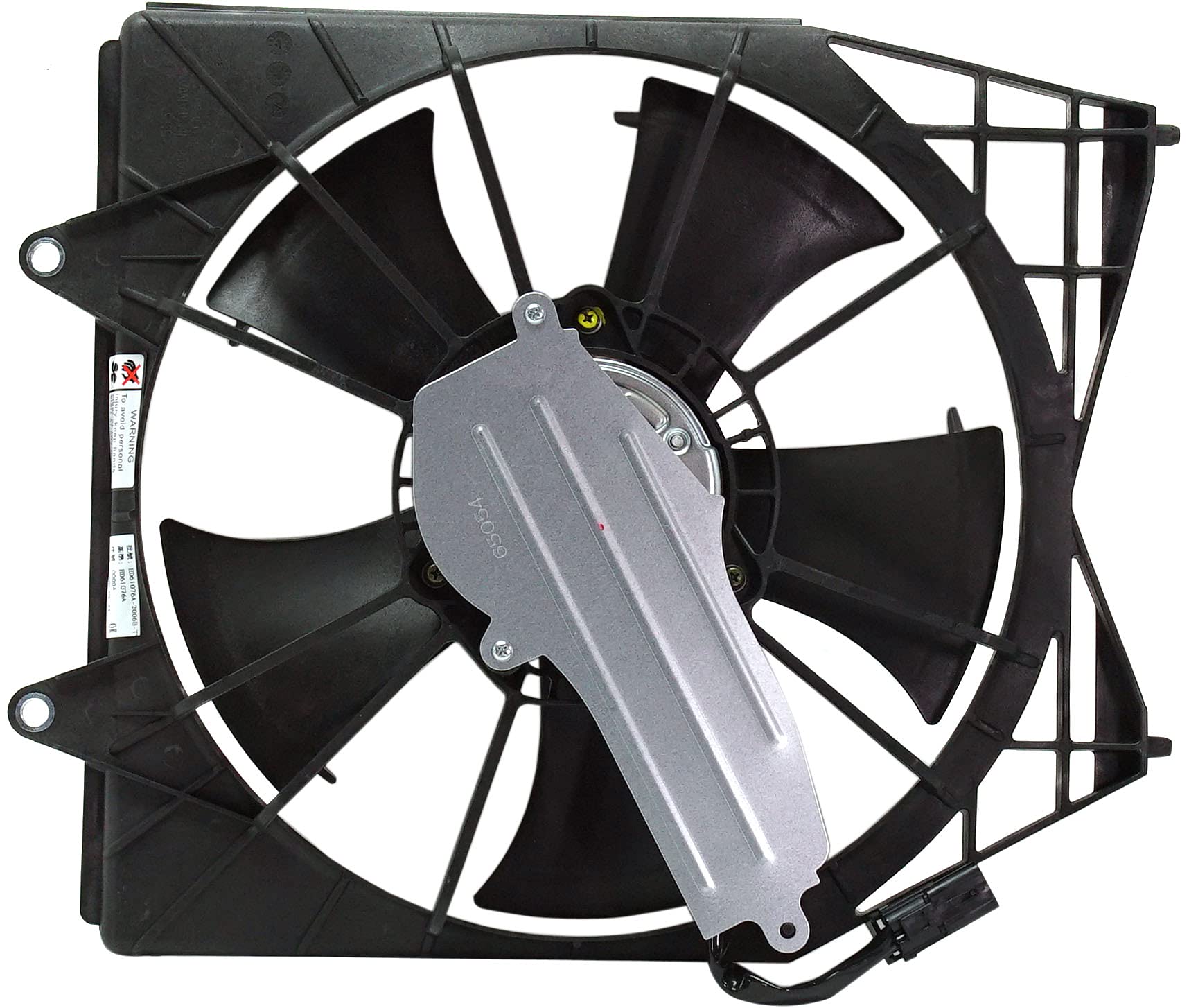 Go-Parts A/C Condenser Fan Assembly Compatible with Honda Accord 2018-2022 & Acura TLX 2021-2023 (Non-Hybrid) - Direct Replacement for 2019 2020 2021 Models - Perfect for Cooling System Repair & Maintenance