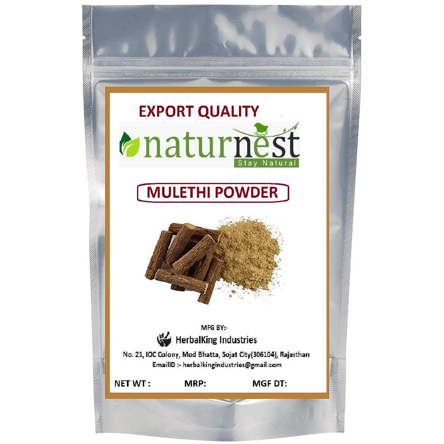 Pure & Natural Licorice Root Powder (Mulethi) for Glowing Skin, Hair Care & Face Treatment - 100g | Organic Herbal Remedy for Acne, Dark Spots & Dandruff | DIY Beauty & Ayurvedic Skincare