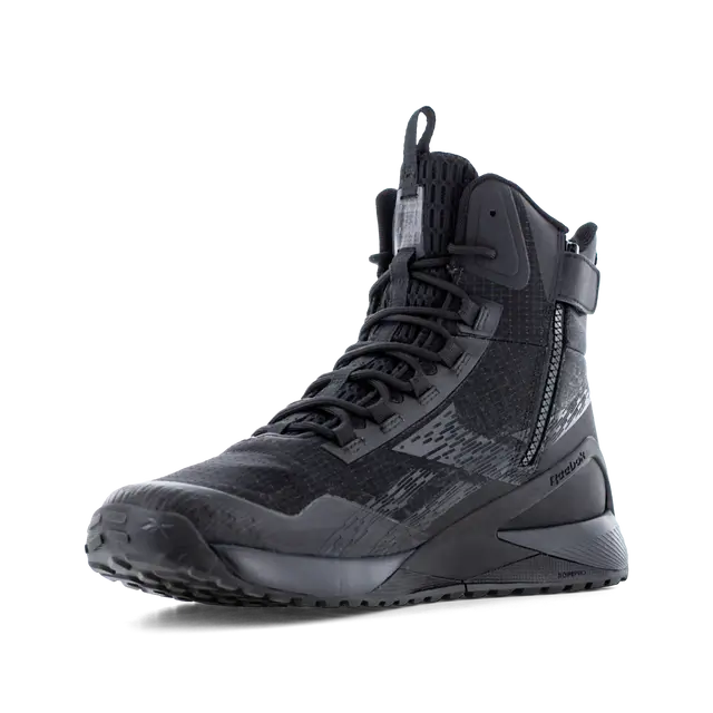 Nano X1 Adventure Soft Toe Tactical Shoes for Men - Lightweight Hiking & Outdoor Work Boots - Black - Perfect for Camping, Construction & Tactical Operations