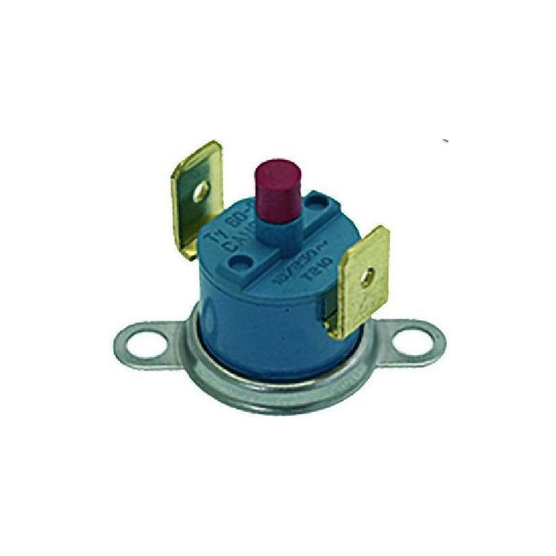 High-Temperature Manual Reset Thermostat 135°C (Single Pole) - Ideal for Coffee Makers, Electric Kettles & Small Appliances