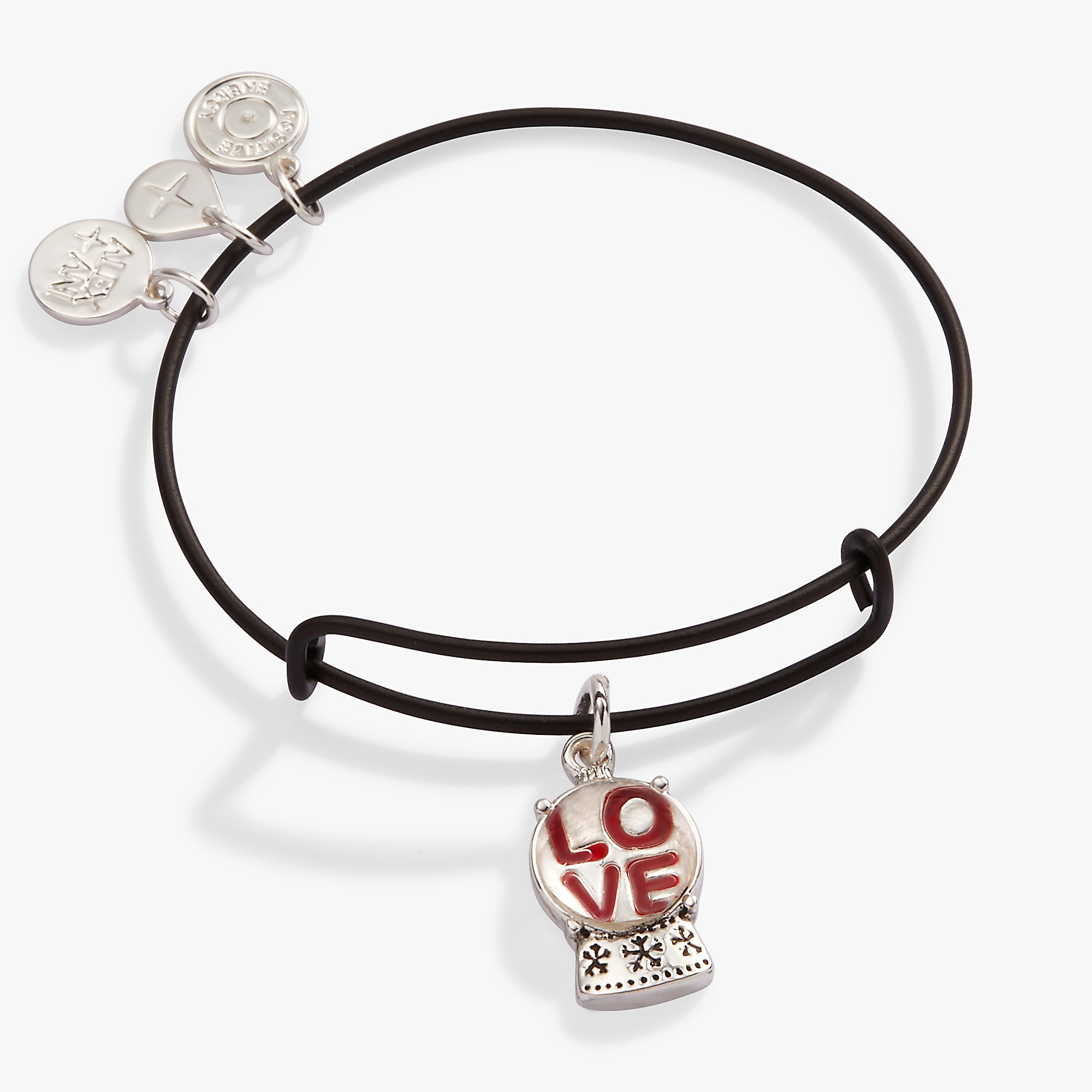 Vibrant 'LOVE' Snow Globe Charm Bracelet - Romantic Gift for Valentine's Day, Anniversary & Special Occasions