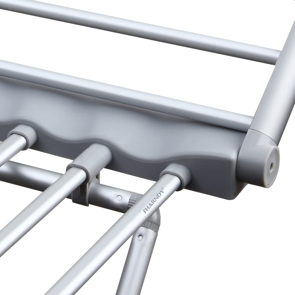 Portable Foldable Aluminum Alloy Clothes Hanger - Lightweight Travel Laundry Rack for Closet, Dorm, Camping & Outdoor Use